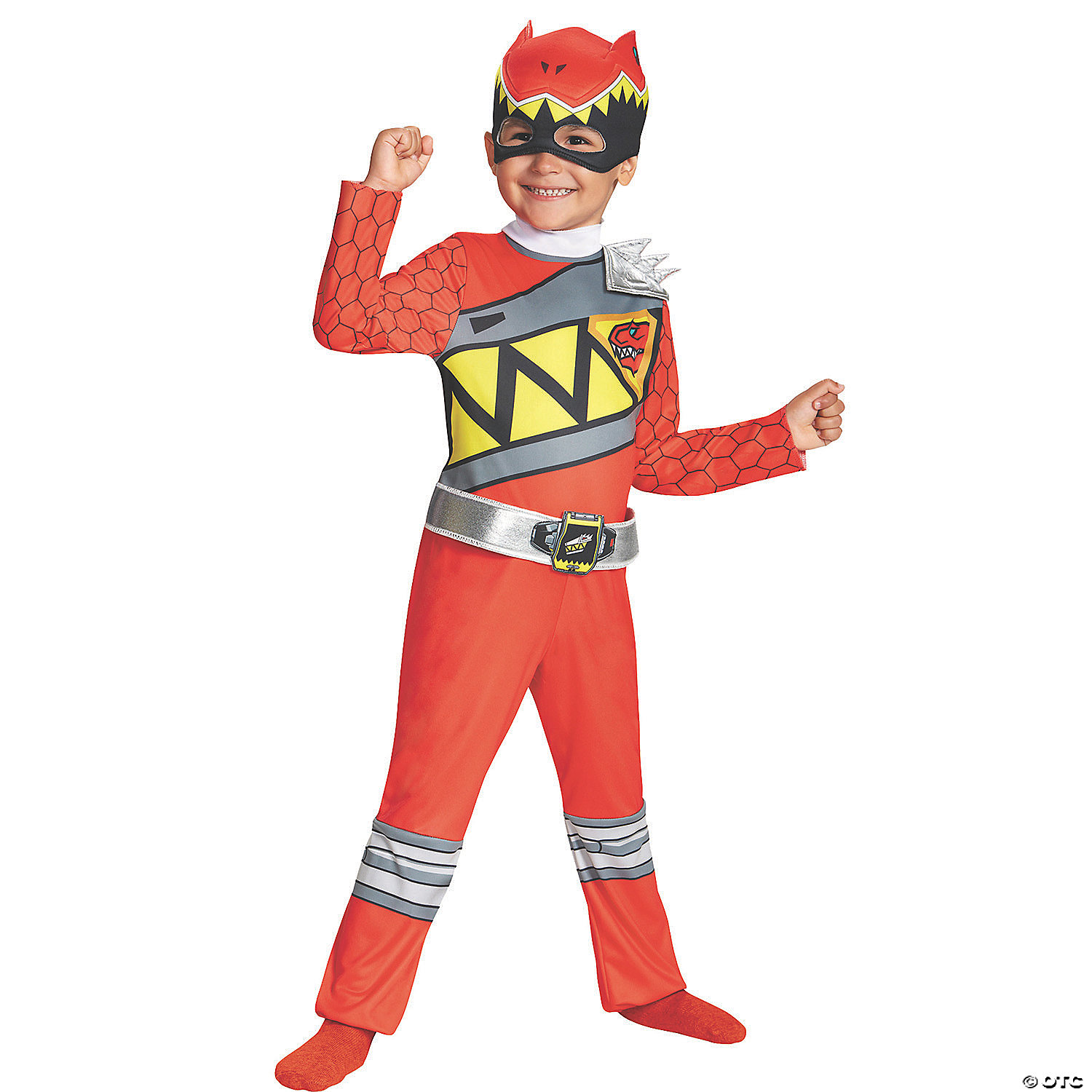 RED RANGER DINO CLASSIC 3T-4T - HALLOWEEN