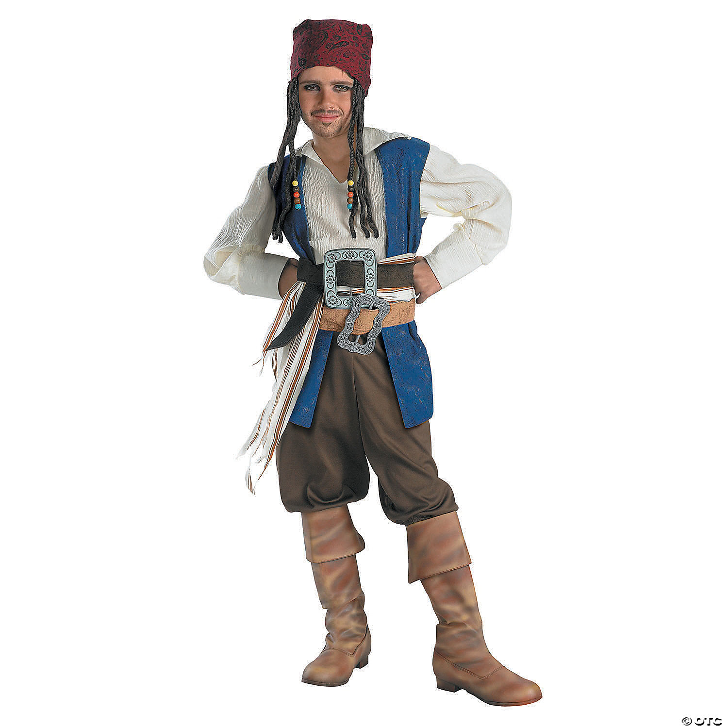 JACK SPARROW QUALITY CHILD 4-6 - HALLOWEEN