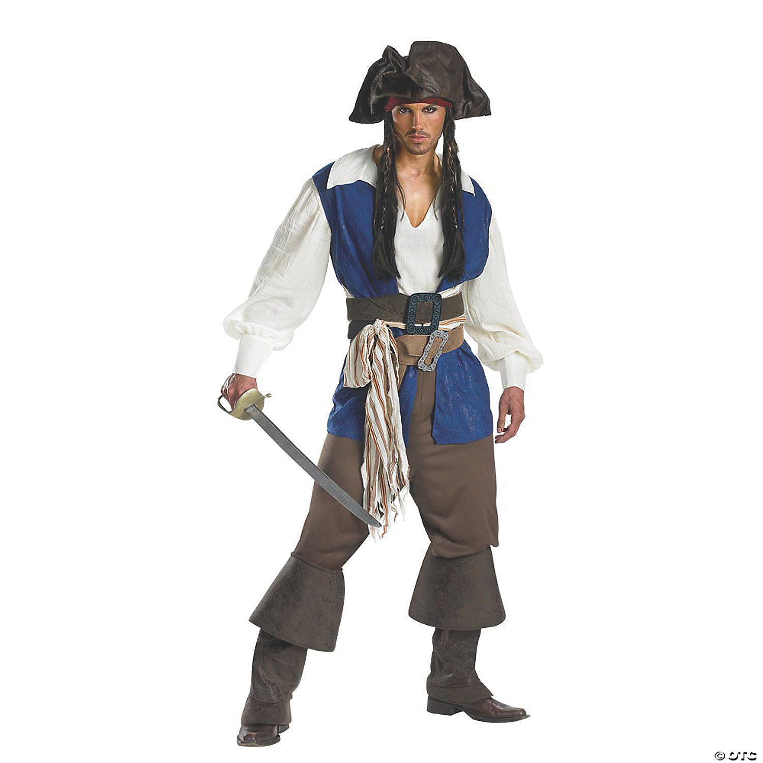 CAPTAIN JACK SPARROW ADULT - HALLOWEEN