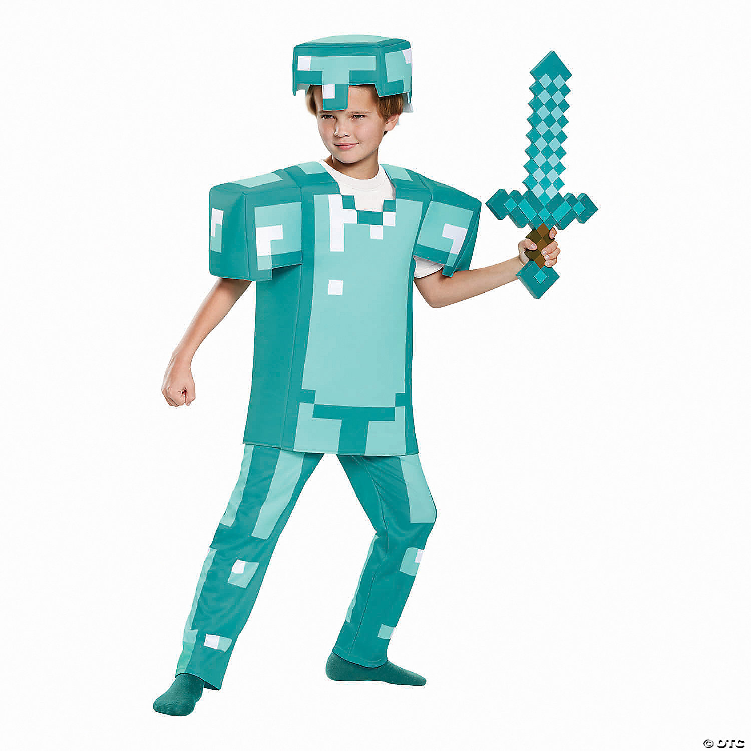 MINECRAFT ARMOR DLXE CH CSTME 7-8 - HALLOWEEN