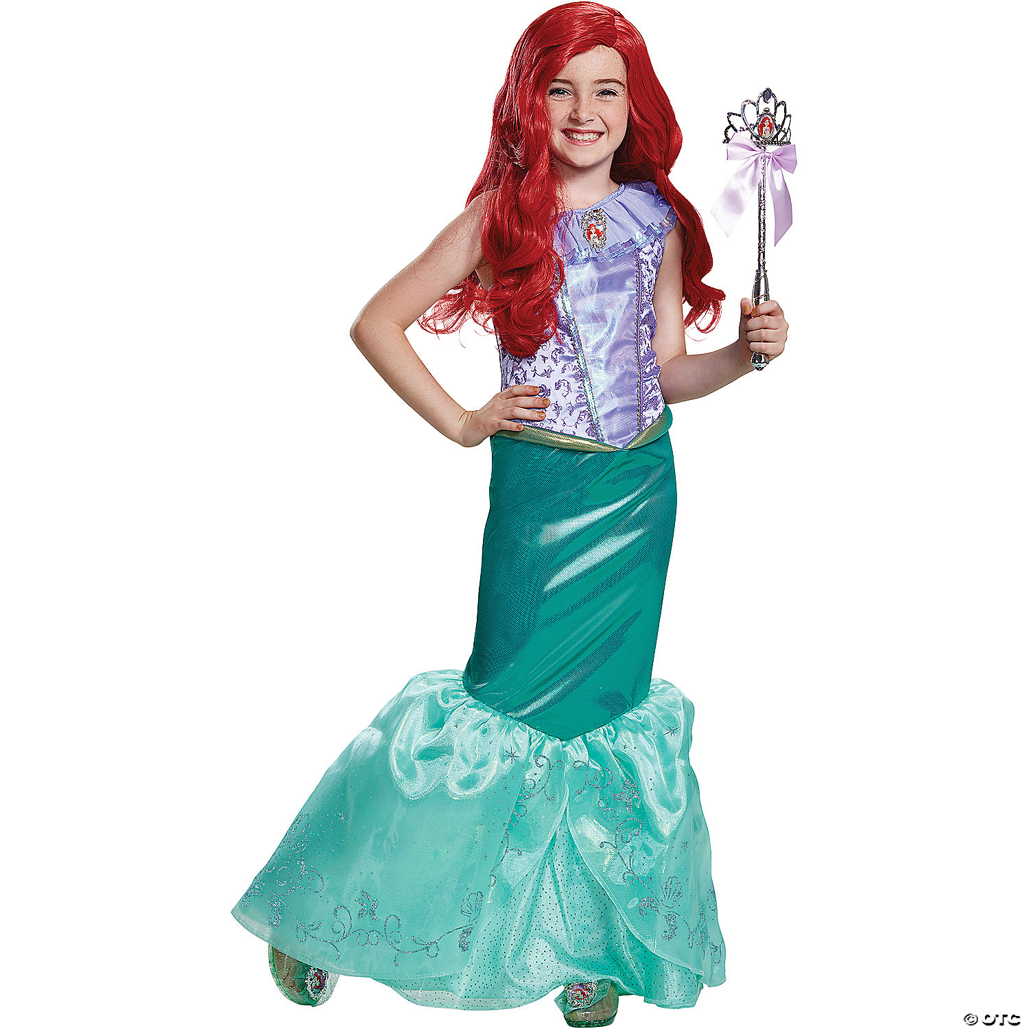 GIRL'S DELUXE ARIEL-SIZE 4-6 - HALLOWEEN