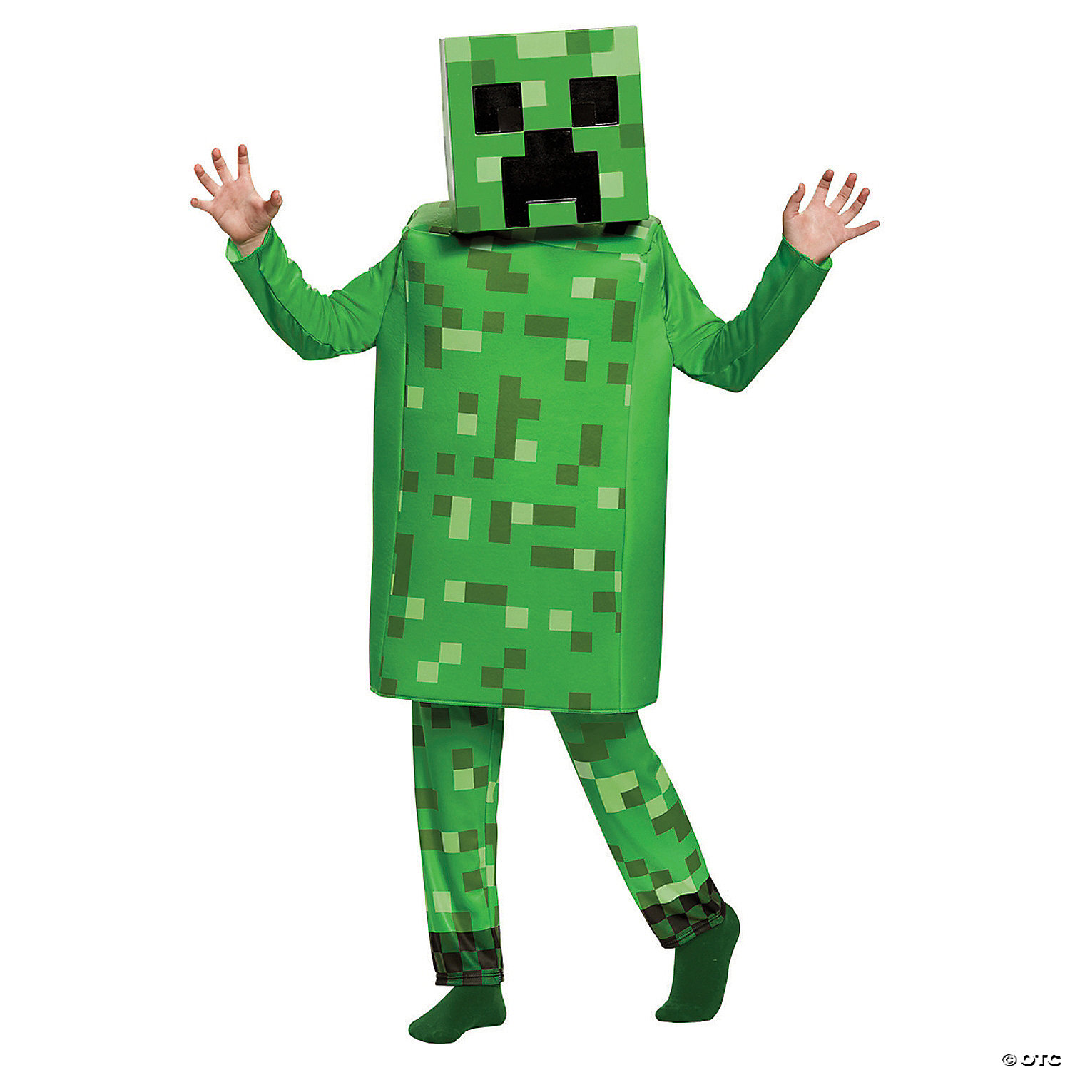 MINECRAFT CREEPER DLX CH CSTME 7-8 - HALLOWEEN