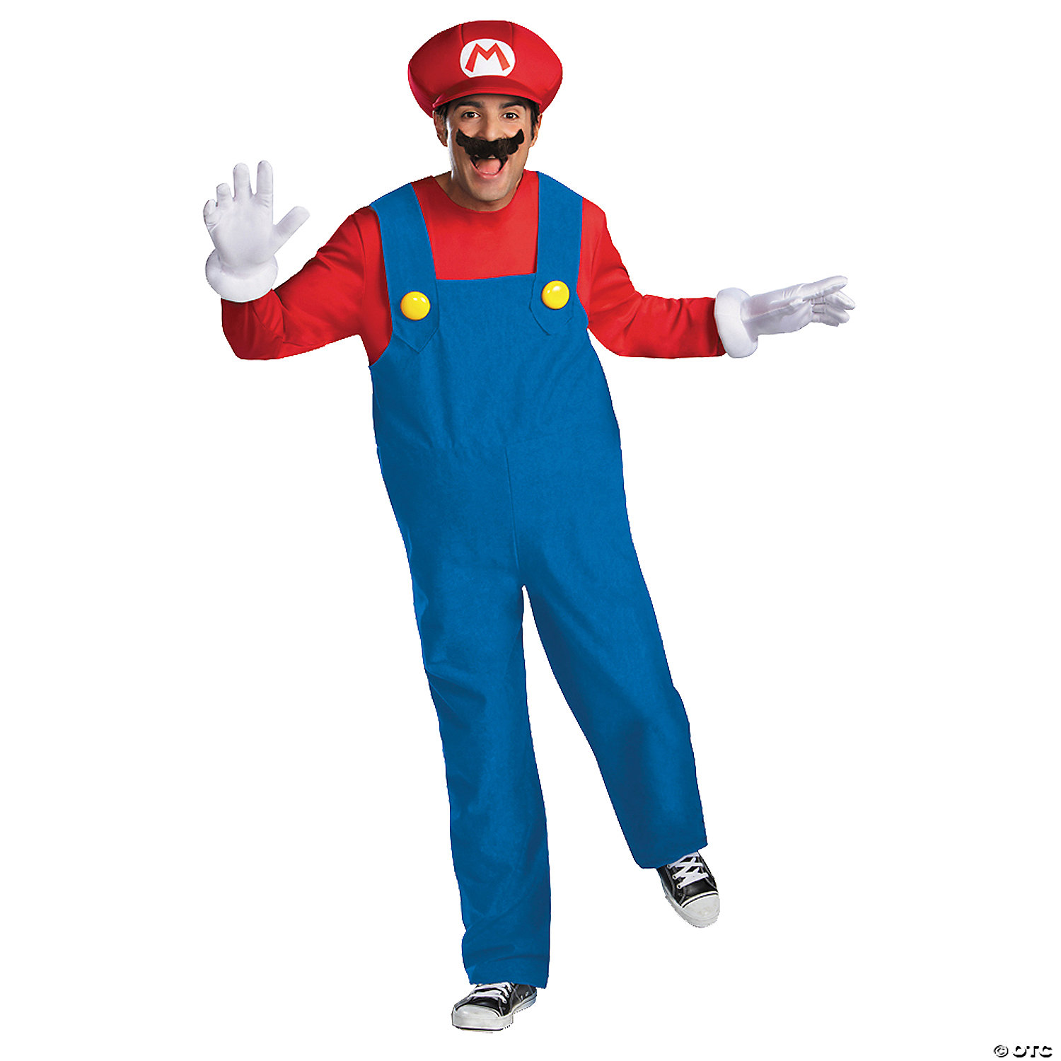 MEN'S MARIO COSTUME - HALLOWEEN