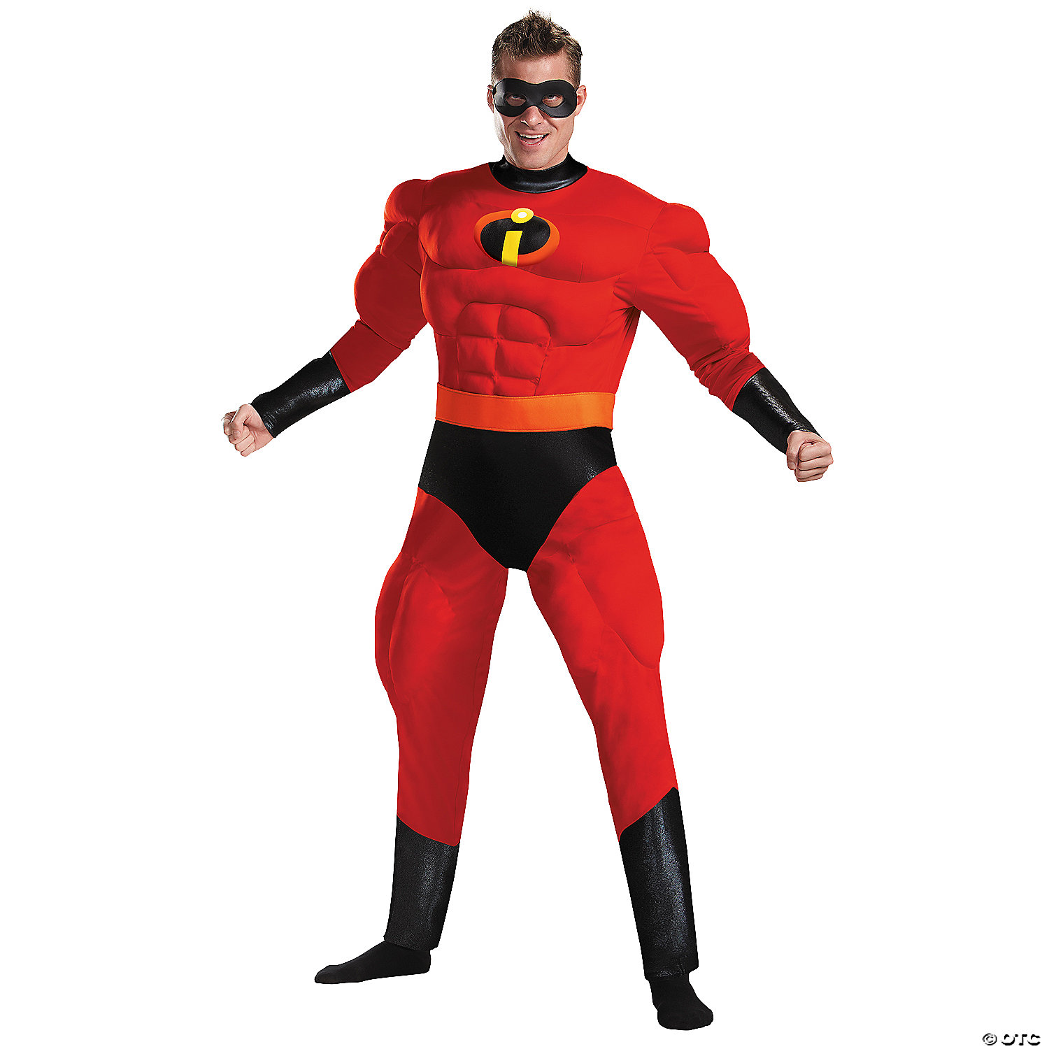 MEN'S MR. INCREDIBLE COSTUME MD - HALLOWEEN