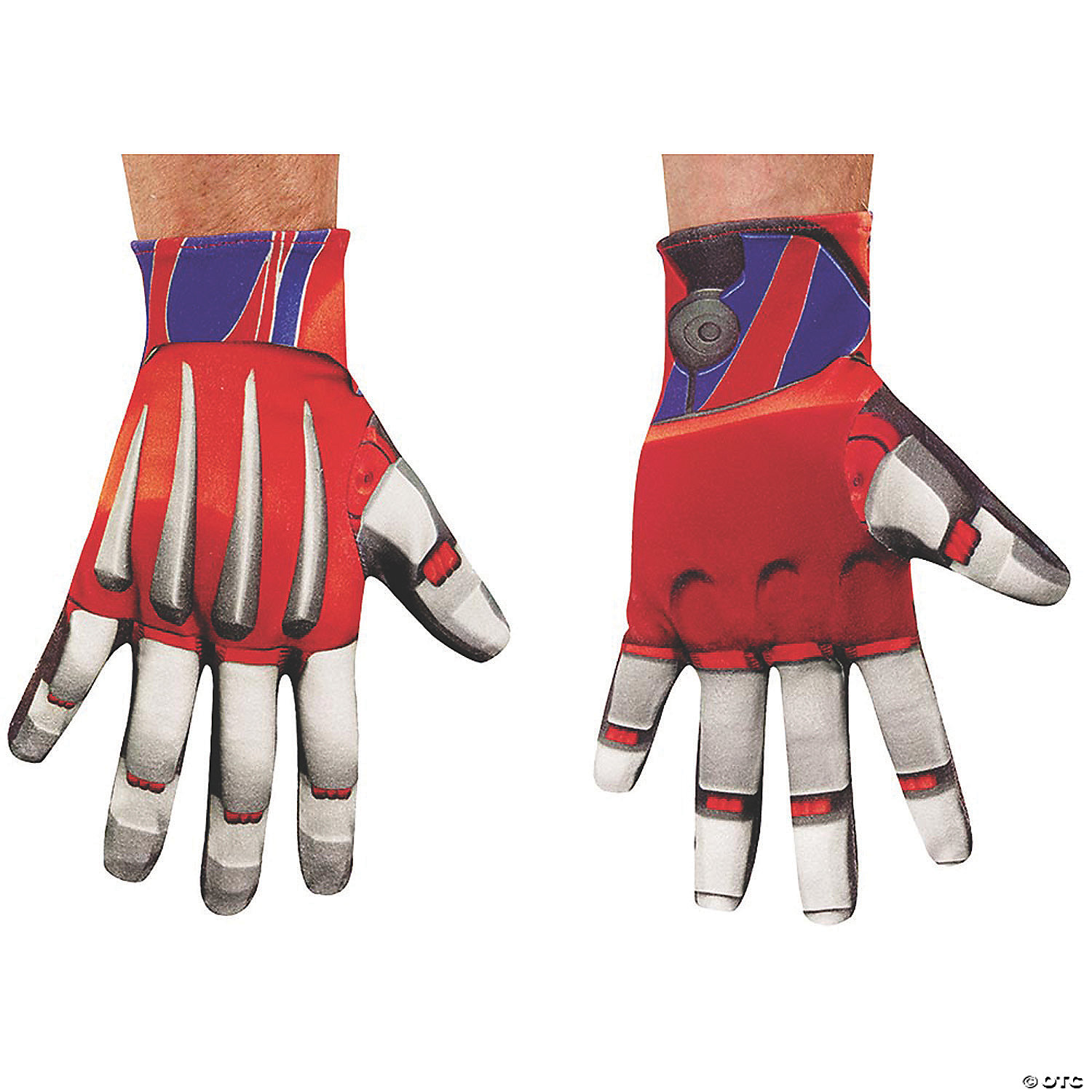 OPTIMUS PRIME GLOVES ADULT - HALLOWEEN