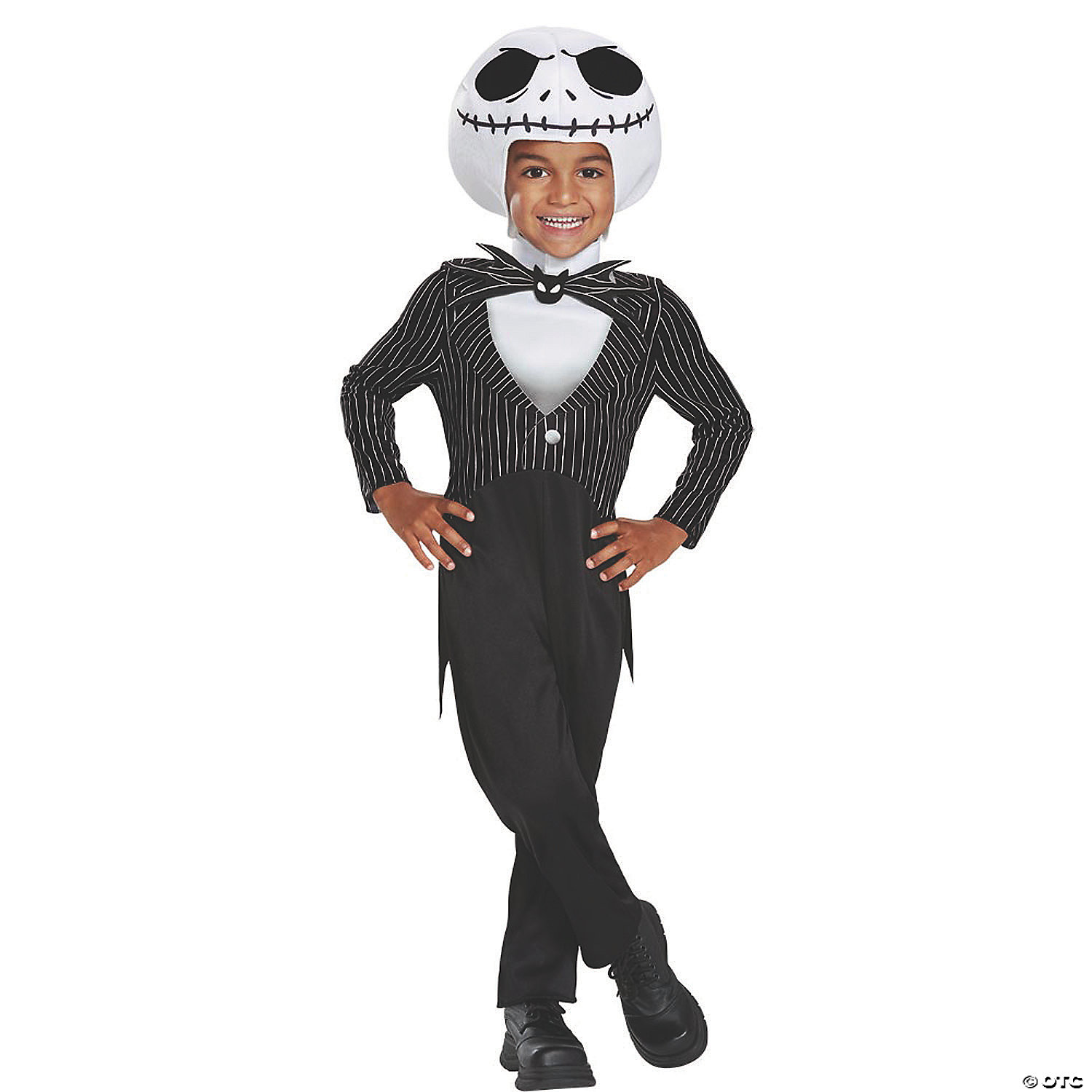 JACK SKELLINGTON TD COSTUME 3T-4T - HALLOWEEN