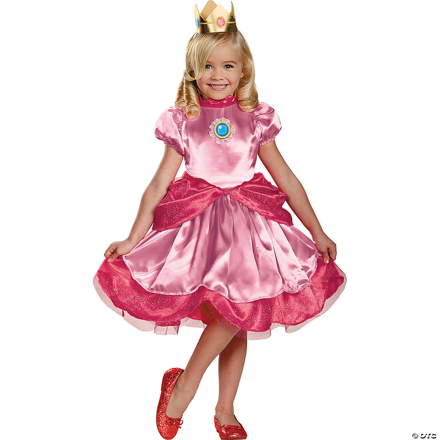 PRINCESS PEACH DLX TD COSTUME 2T - HALLOWEEN