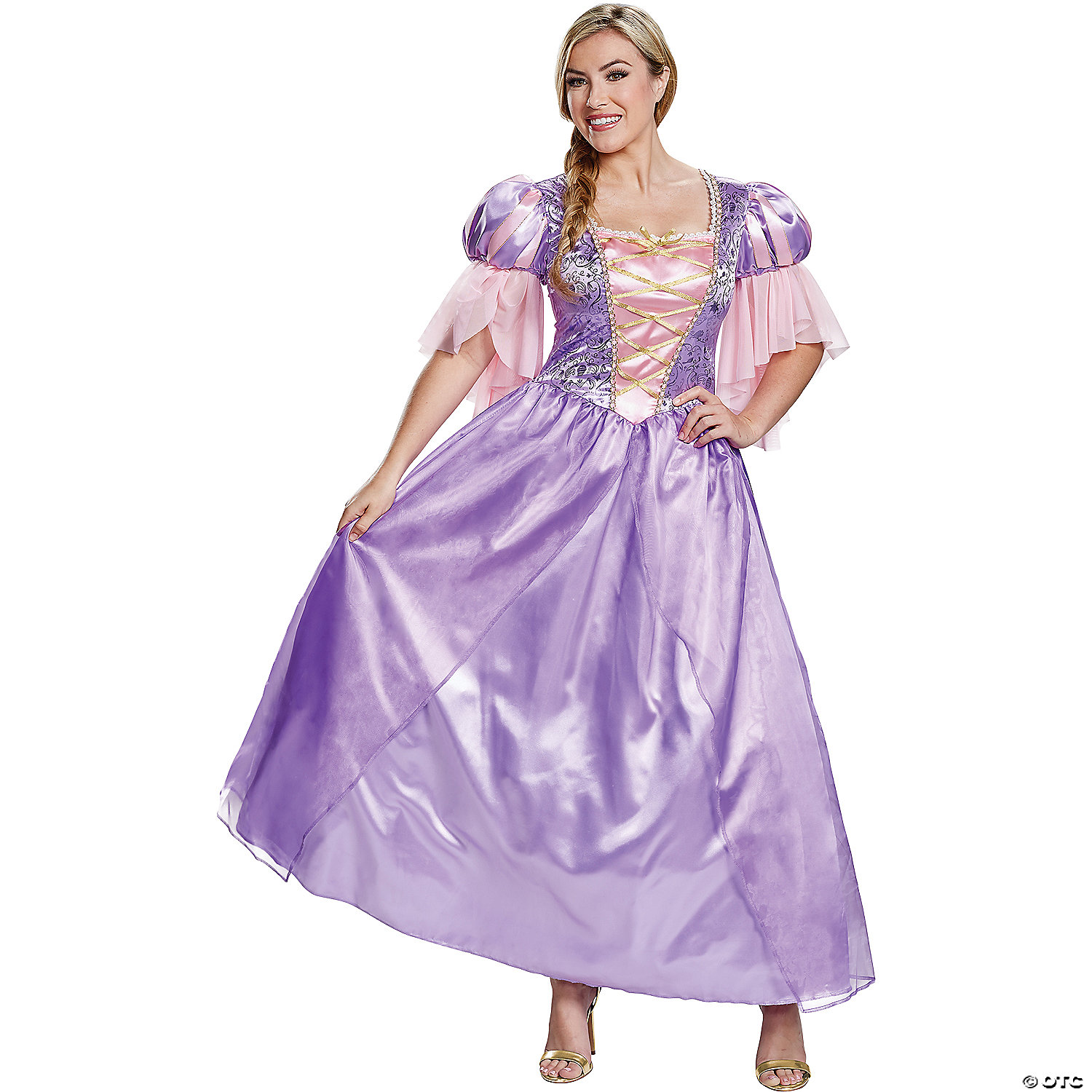 WOMEN'S DISNEY RAPUNZEL DELUXE COSTUME - HALLOWEEN