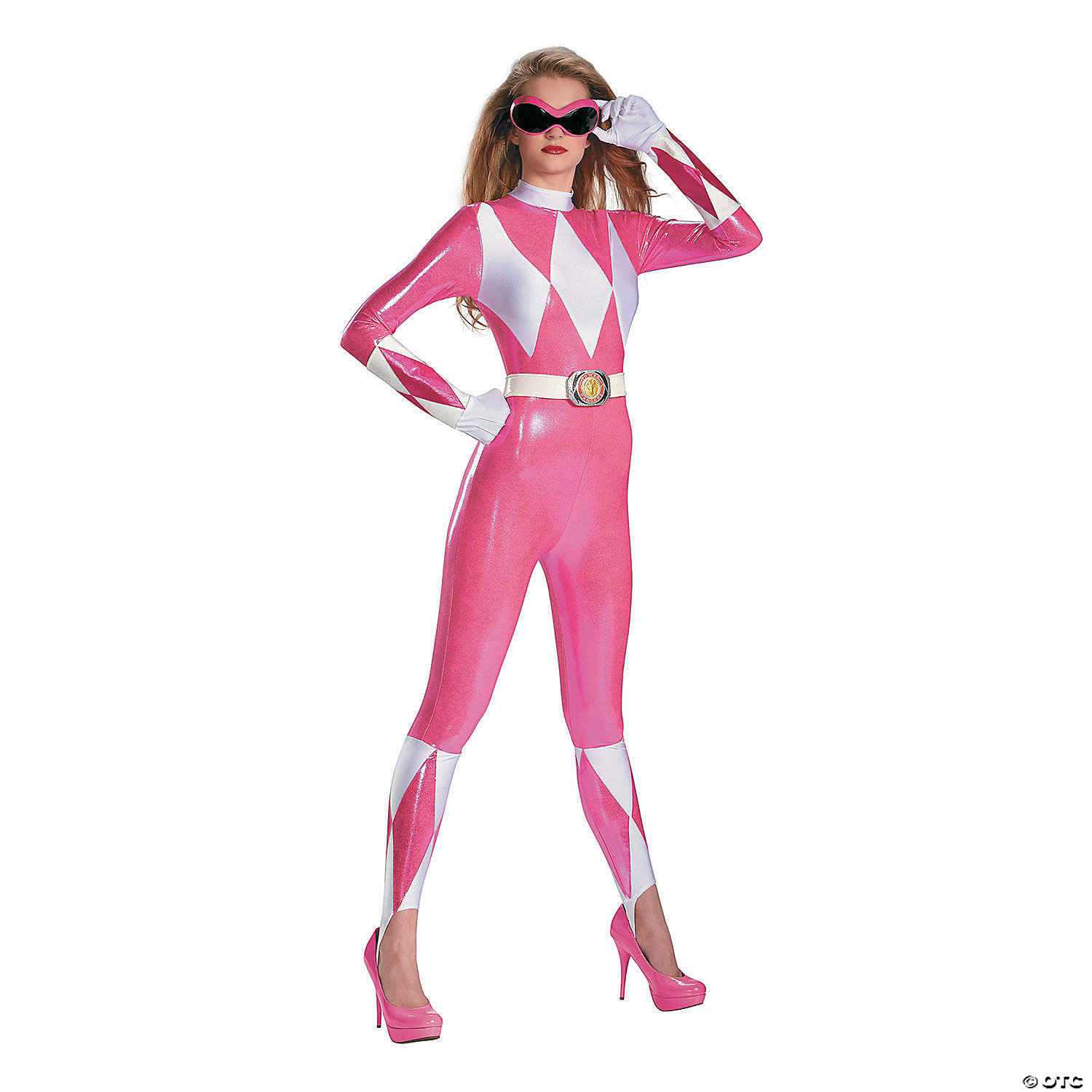 PINK RANGER SASSY BODYSUIT 4-6 - HALLOWEEN