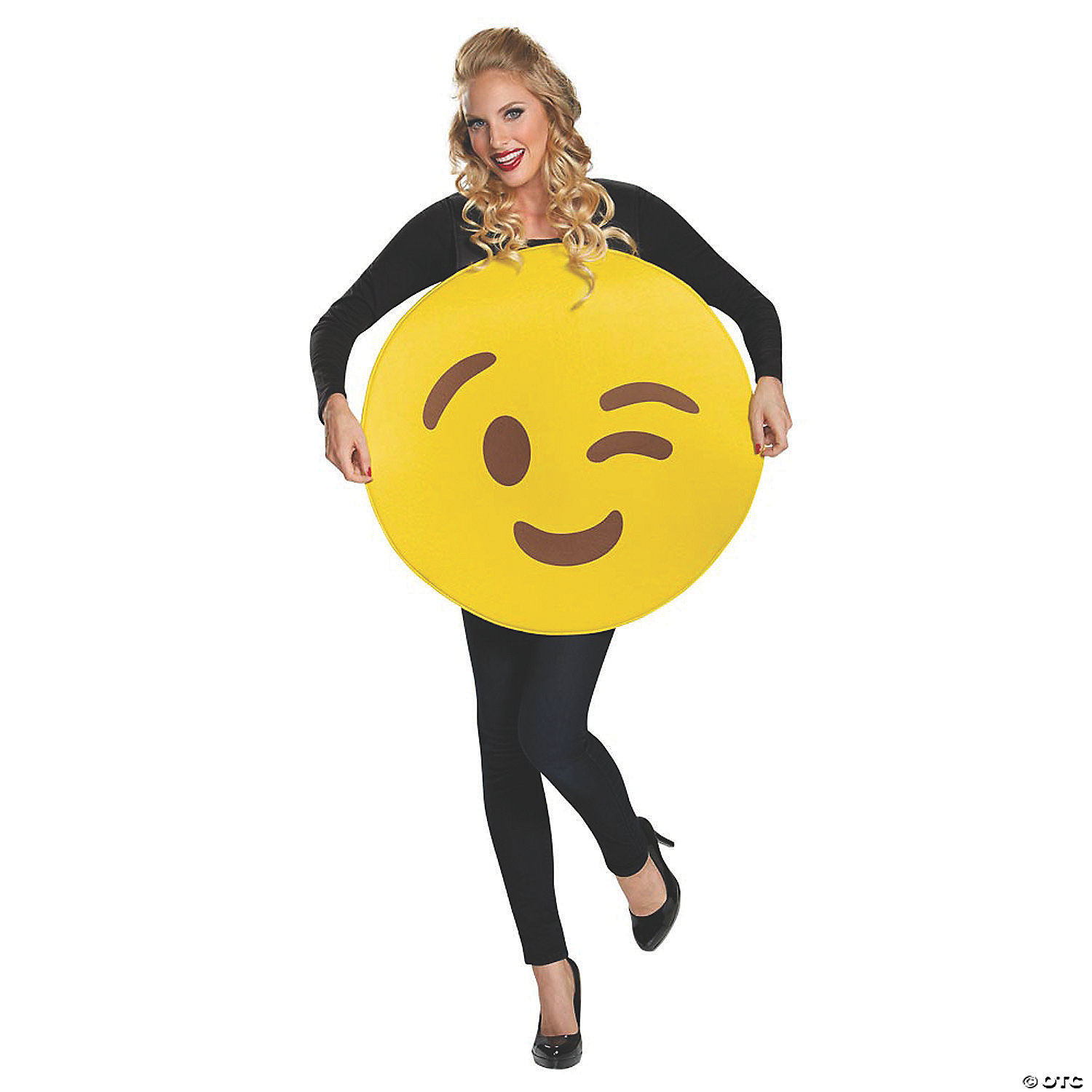 EMOTICON WINK COSTUME - HALLOWEEN