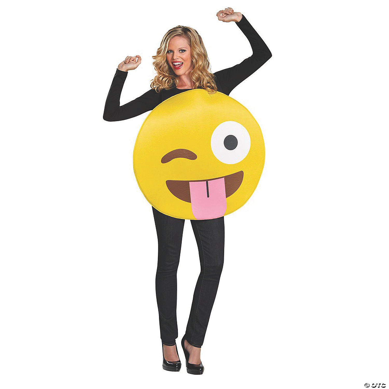 EMOTICON TONGUE COSTUME - HALLOWEEN