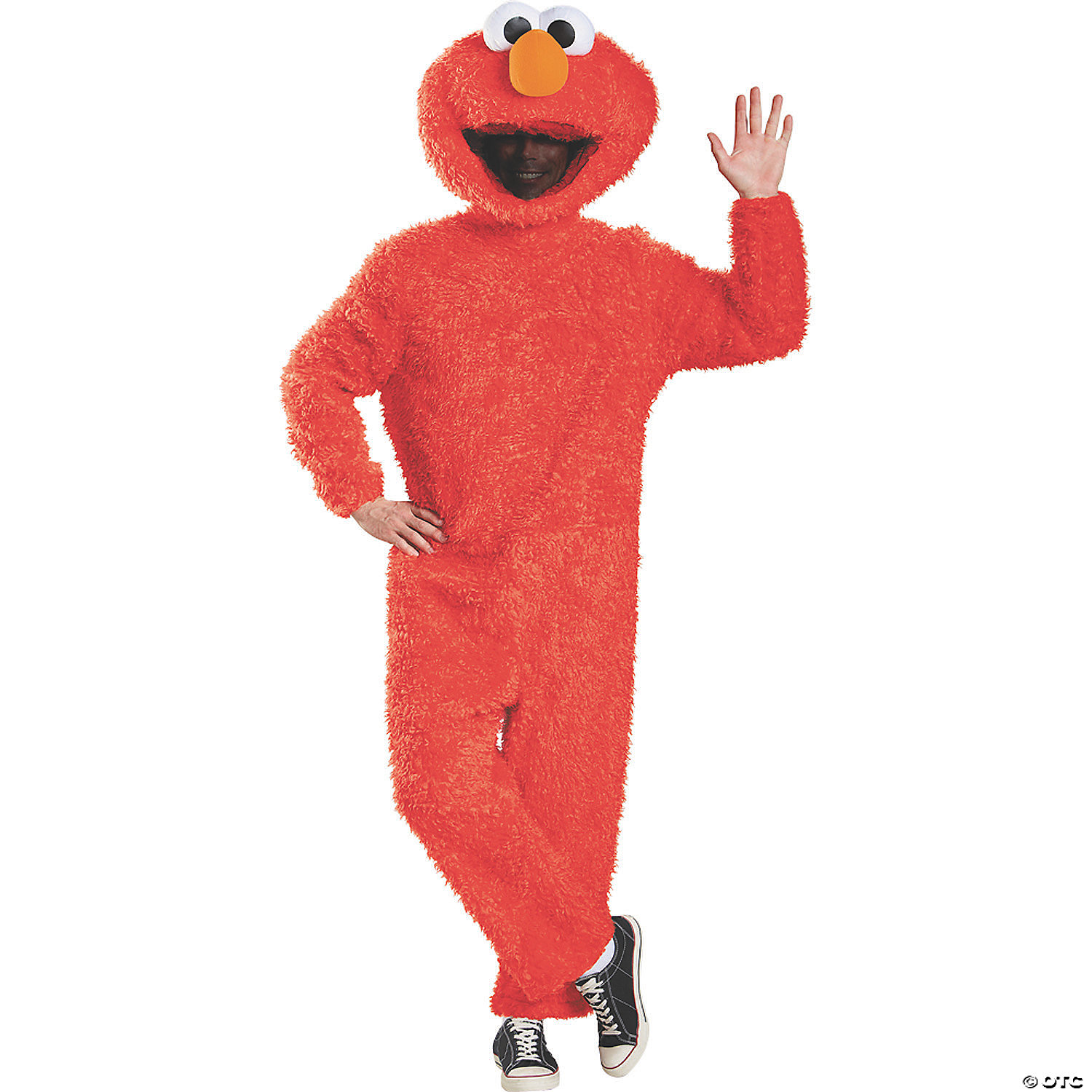 MEN'S PLUSH ELMO PRESTIGE COSTUME - HALLOWEEN