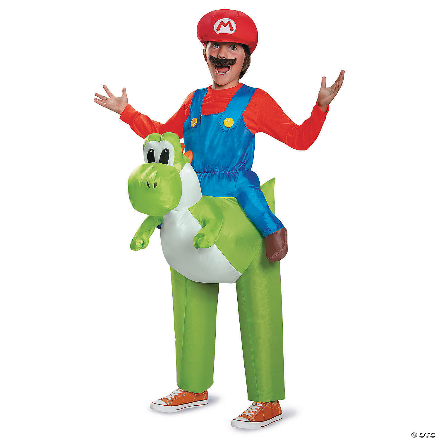 MARIO RIDING YOSHI CHILD - HALLOWEEN