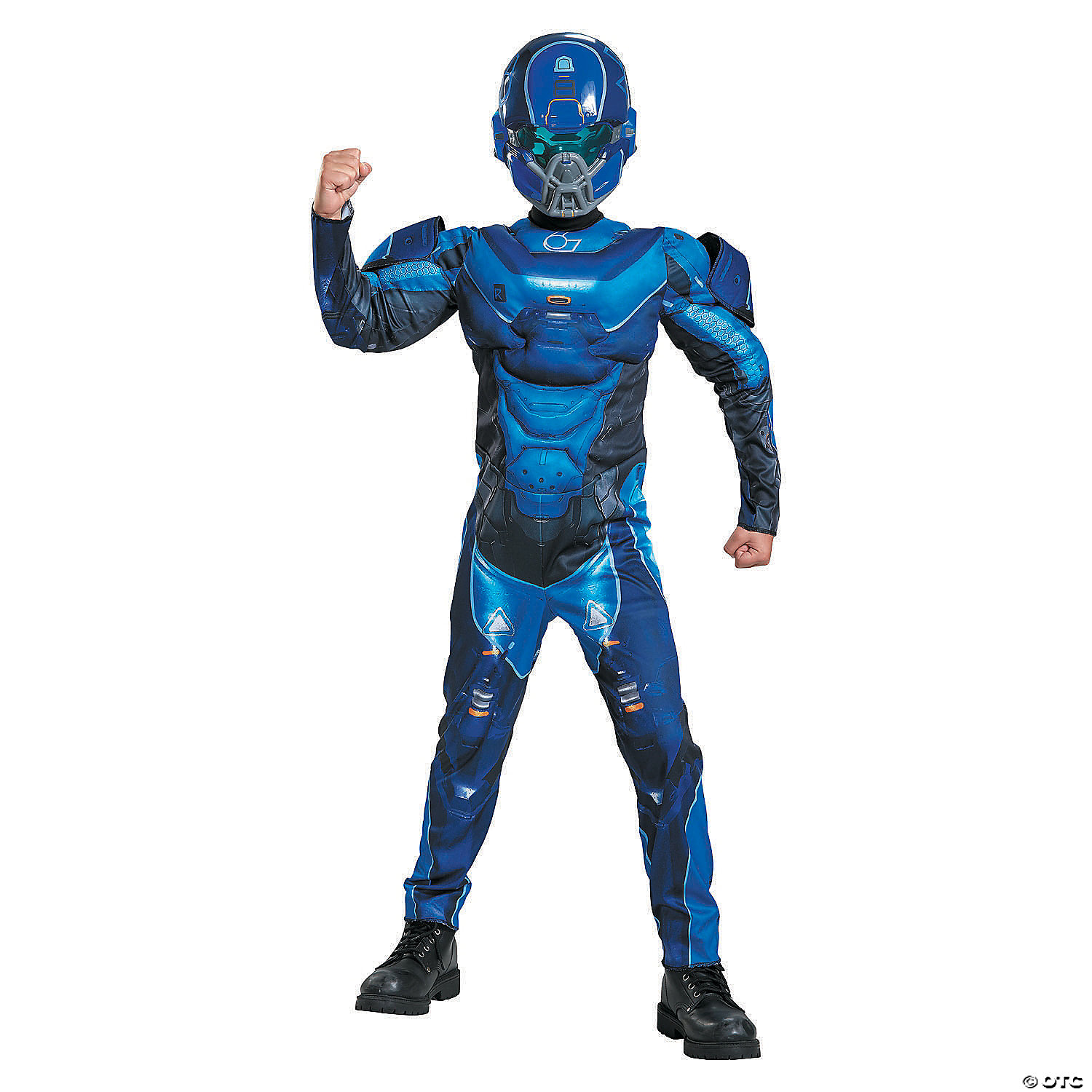 BLUE SPARTAN MUSCLE CHILD 4-6 - HALLOWEEN