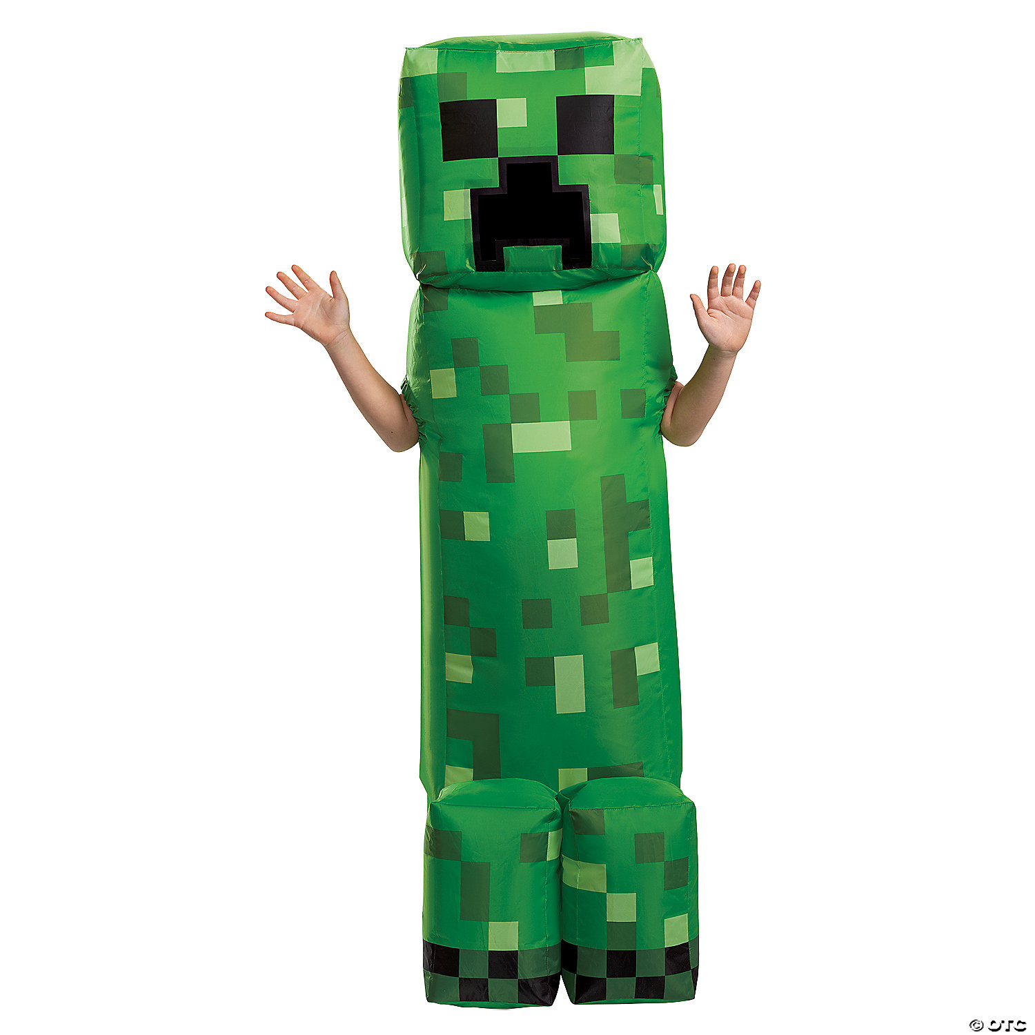 CHILDS MINECRAFT CREEPER INFLATABLE COST - HALLOWEEN