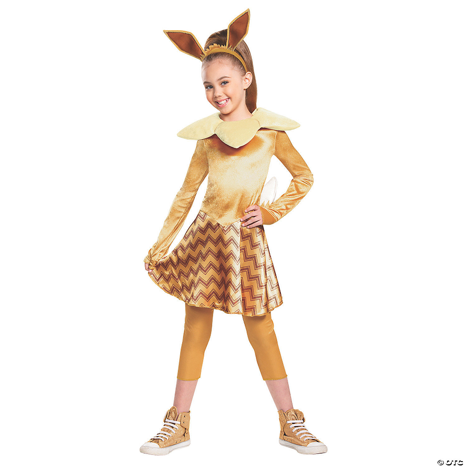 GIRL'S EEVEE DELUXE COSTUME 10-12 - HALLOWEEN