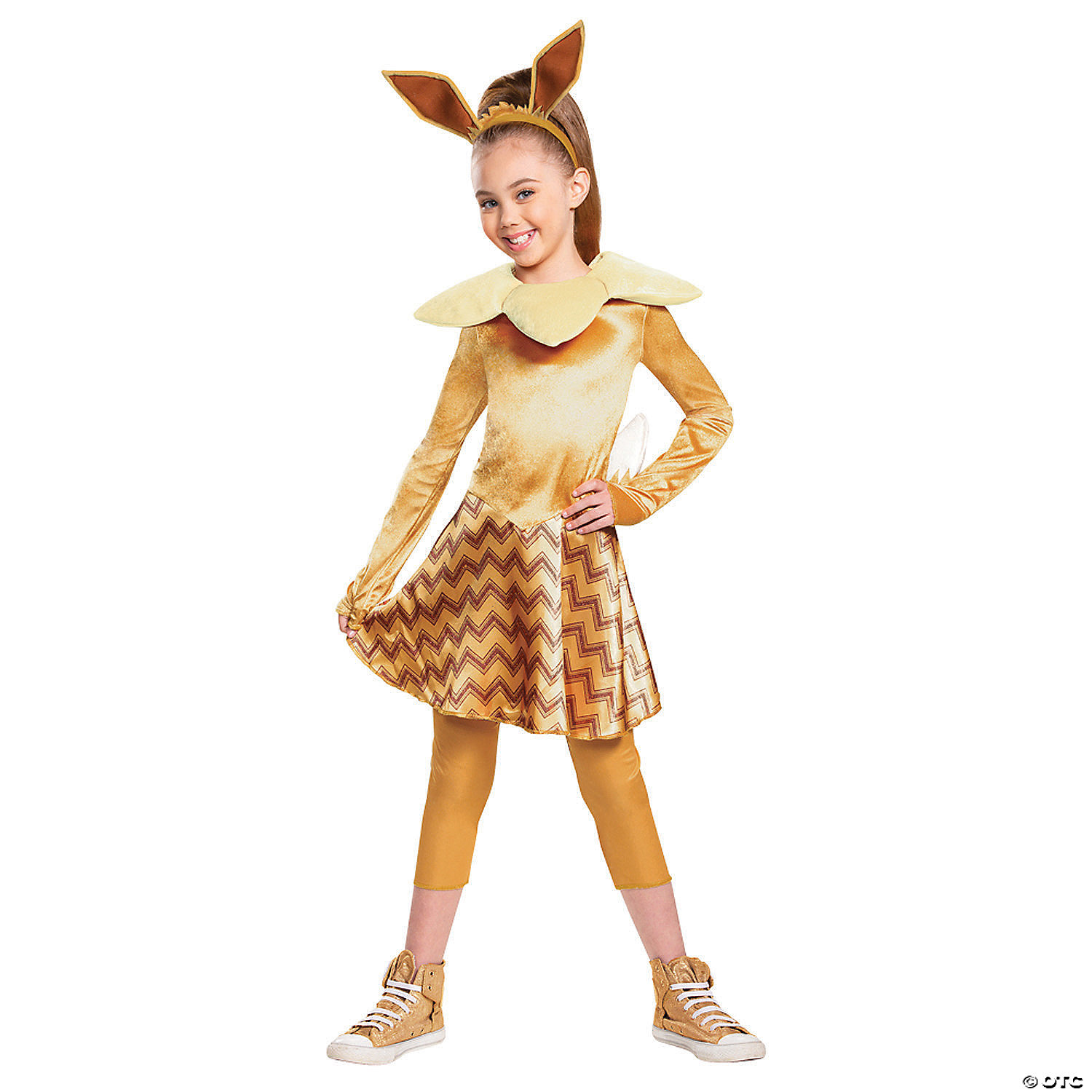 GIRL'S EEVEE DELUXE COSTUME 7-8 - HALLOWEEN