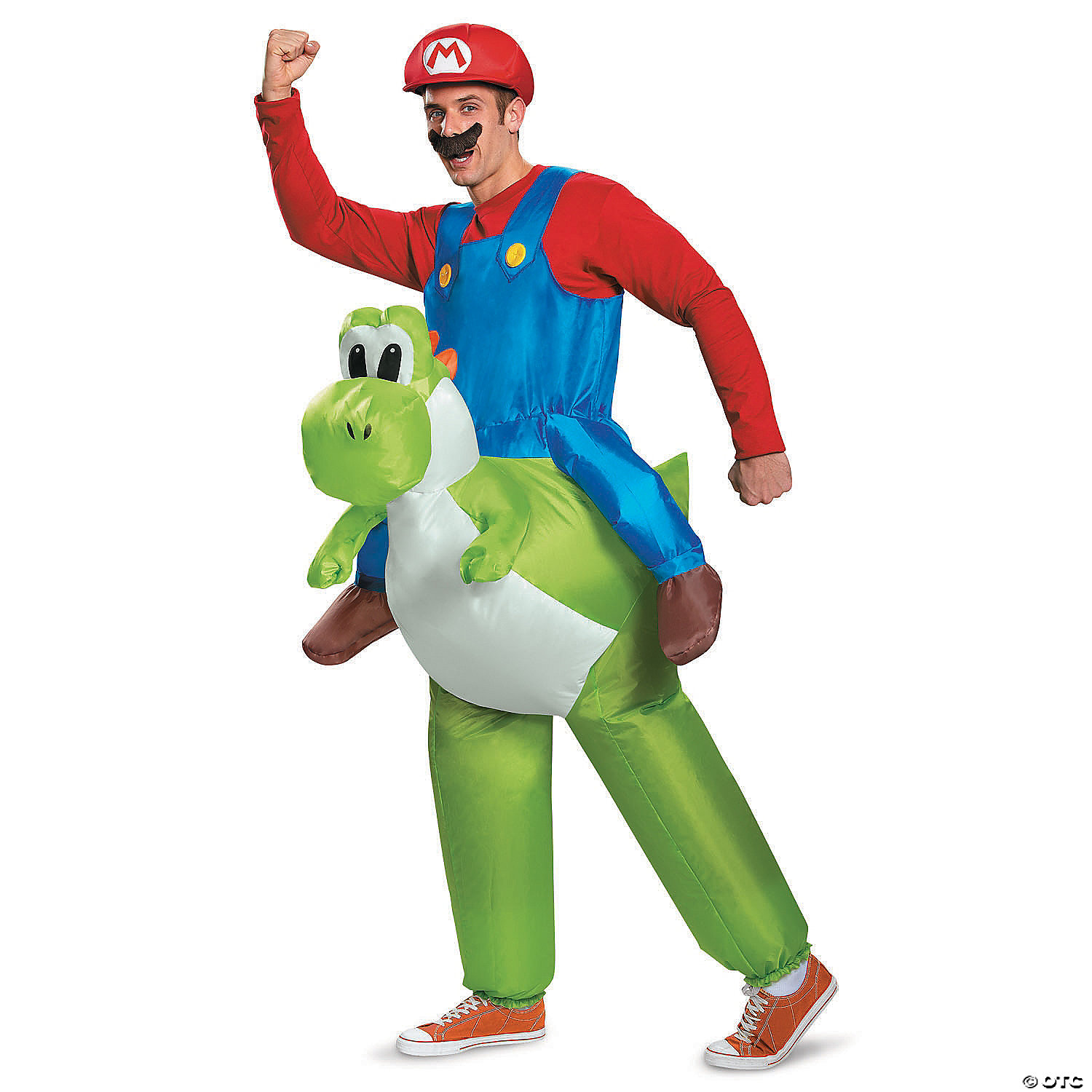 MARIO RIDING YOSHI ADULT 42-46 - HALLOWEEN