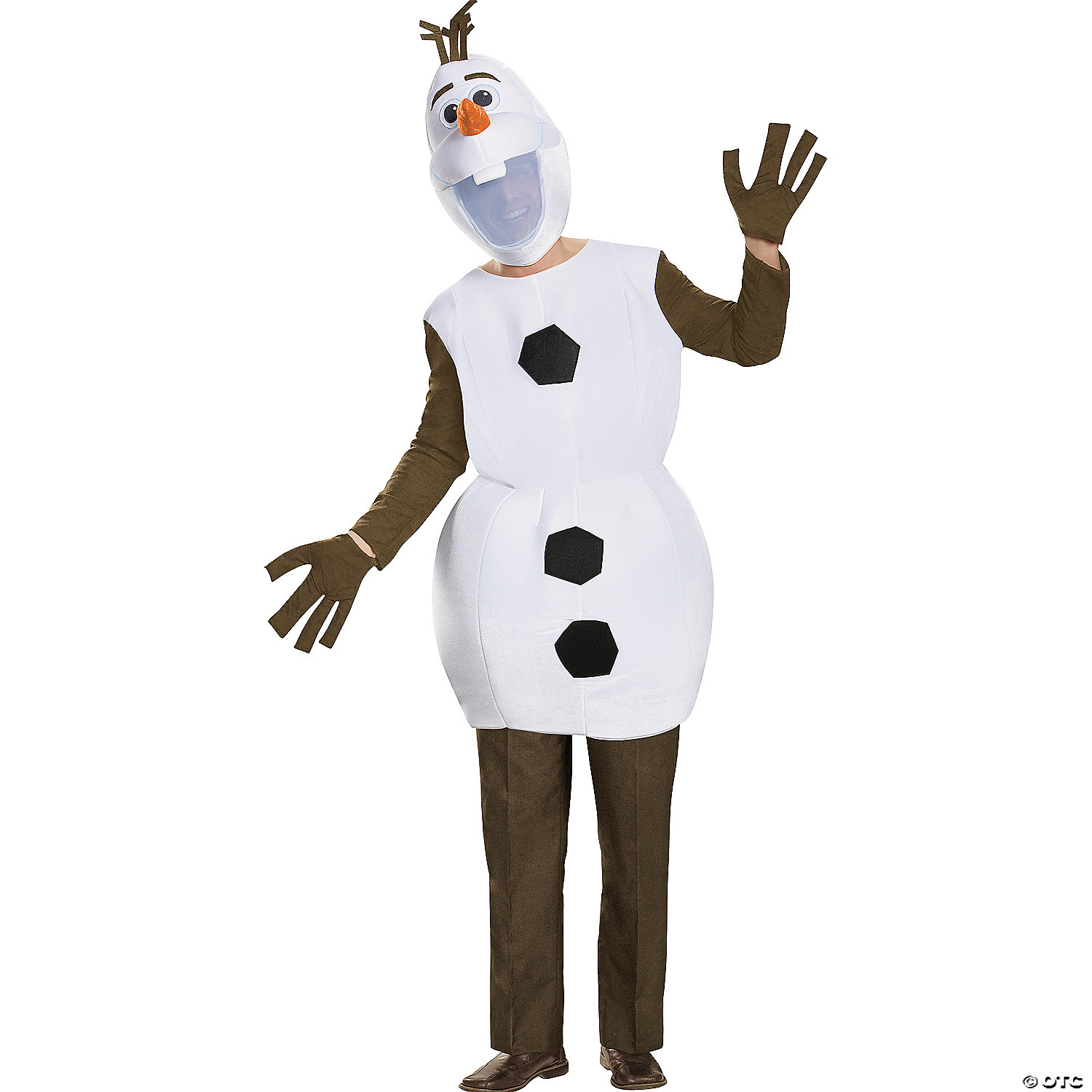 OLAF DELUXE ADULT XXL 50-52 - HALLOWEEN