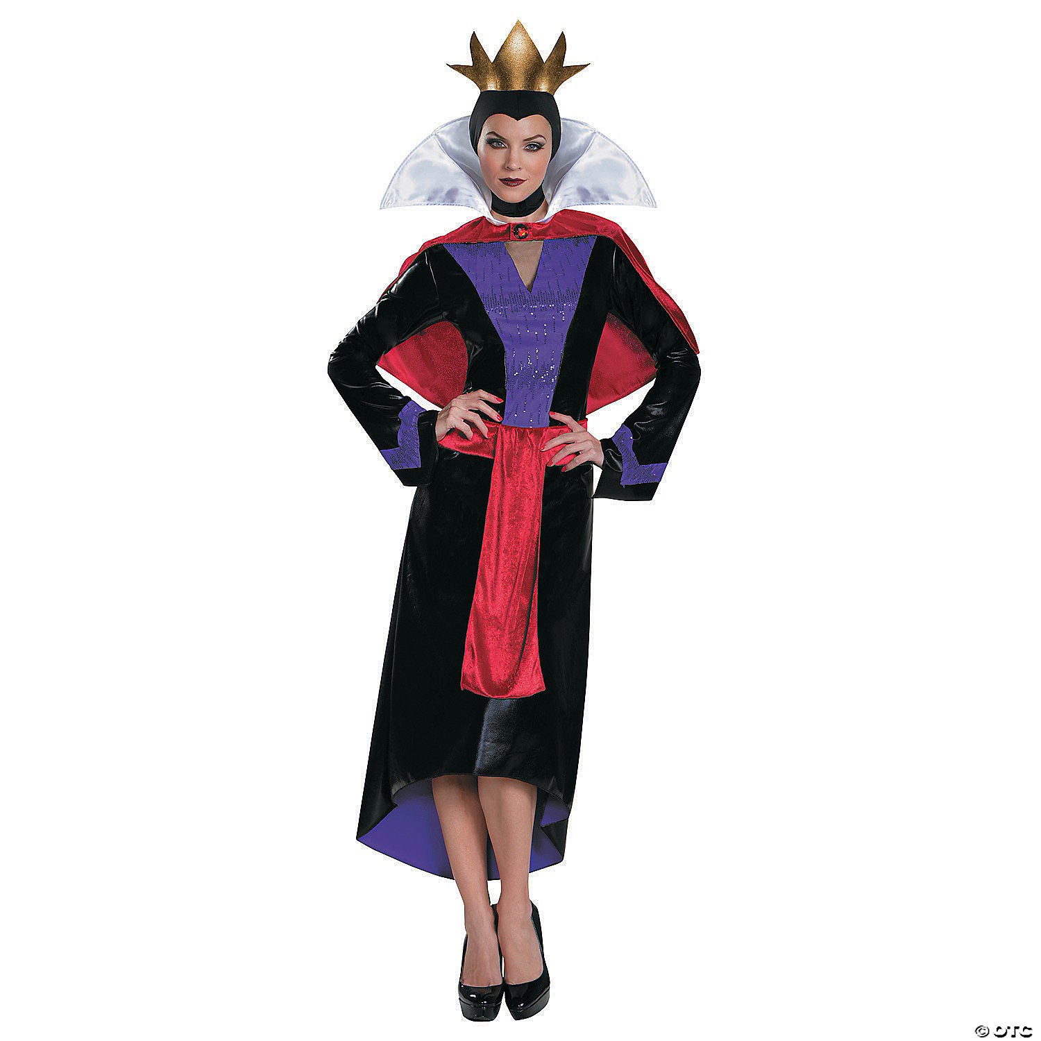 EVIL QUEEN DELUXE ADULT 8-10 - HALLOWEEN