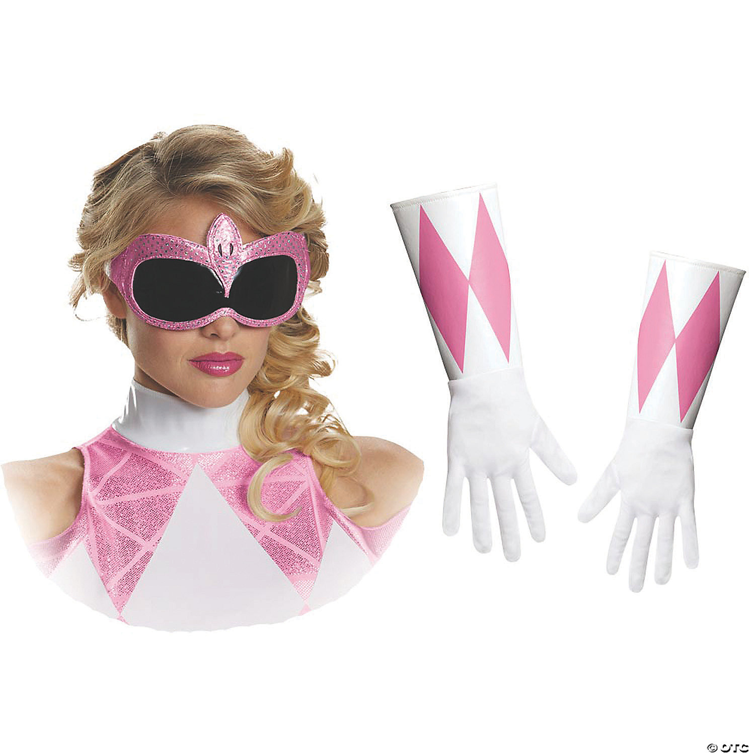 PINK RANGER ADULT ACCESSRY KIT - HALLOWEEN