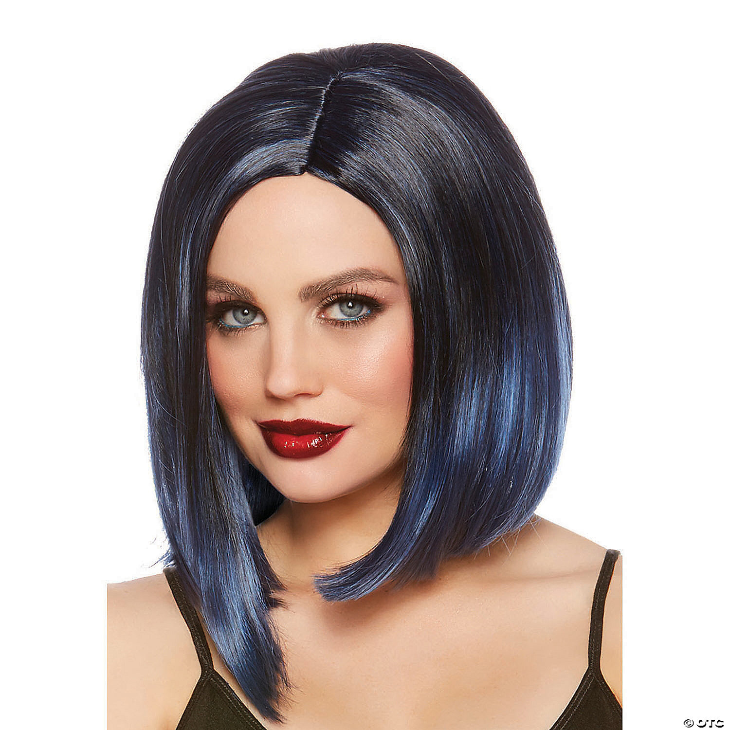 FAUX OMBRE BLUNT LOB WIG - ADULT - HALLOWEEN