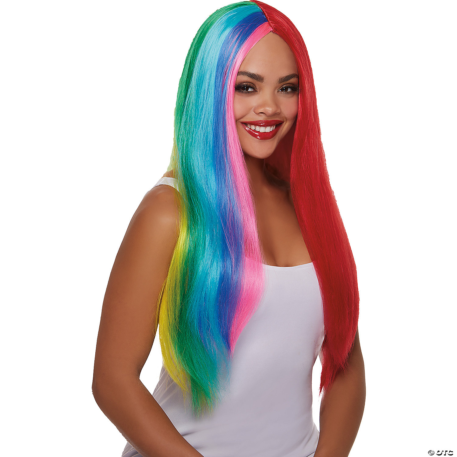 RAINBOW WIG MULTI COLOR - HALLOWEEN