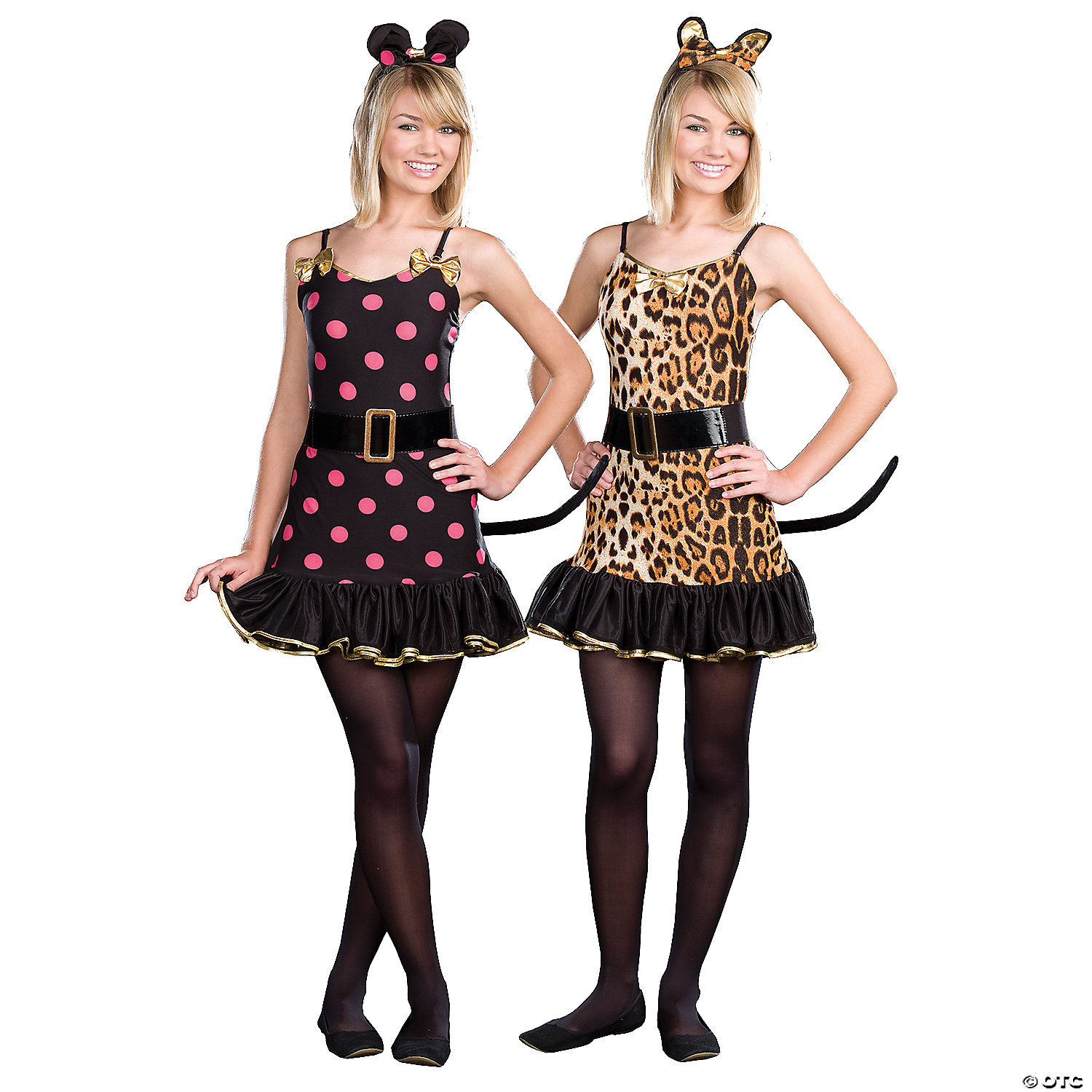 TEEN CAT AND MOUSE COSTUME - HALLOWEEN