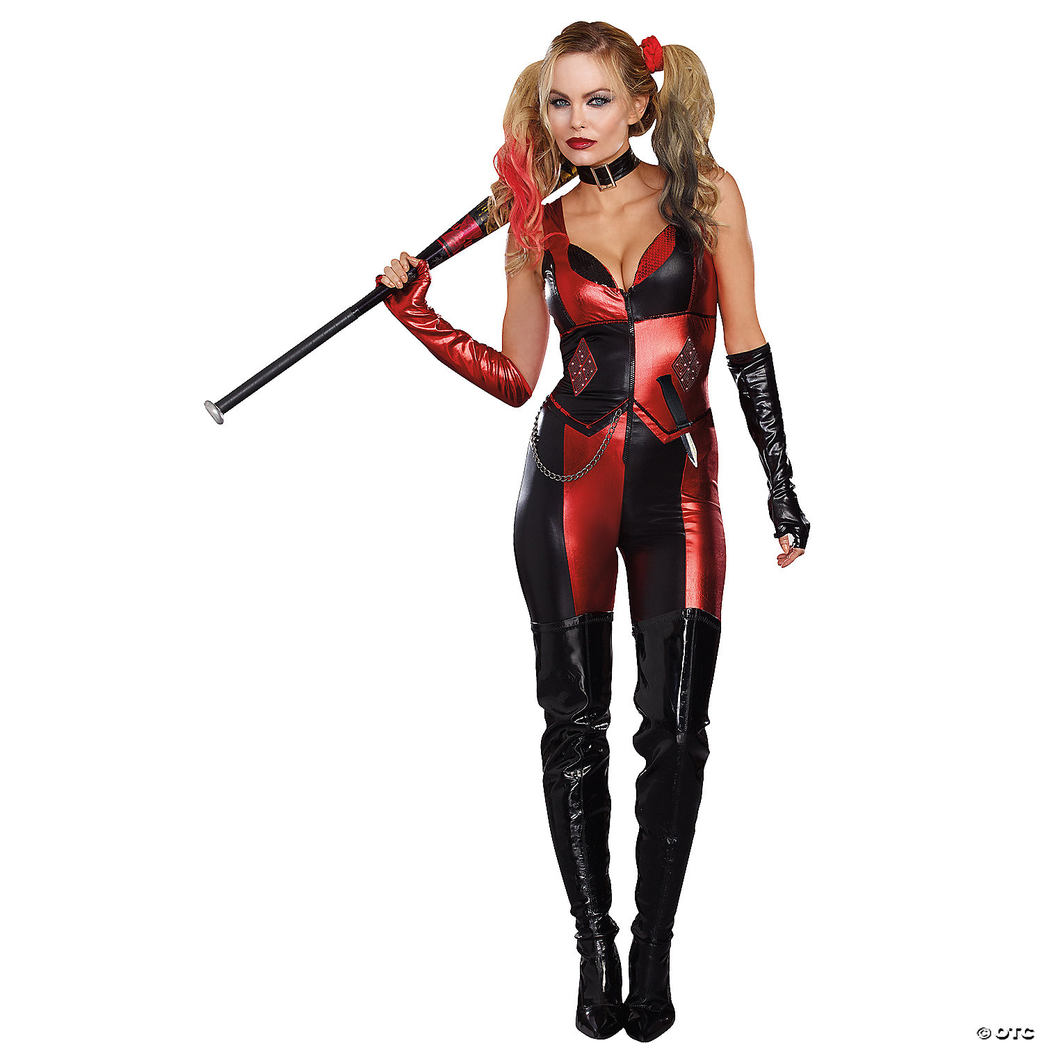 WOMEN'S HARLEQUIN BLASTER COSTUME - HALLOWEEN