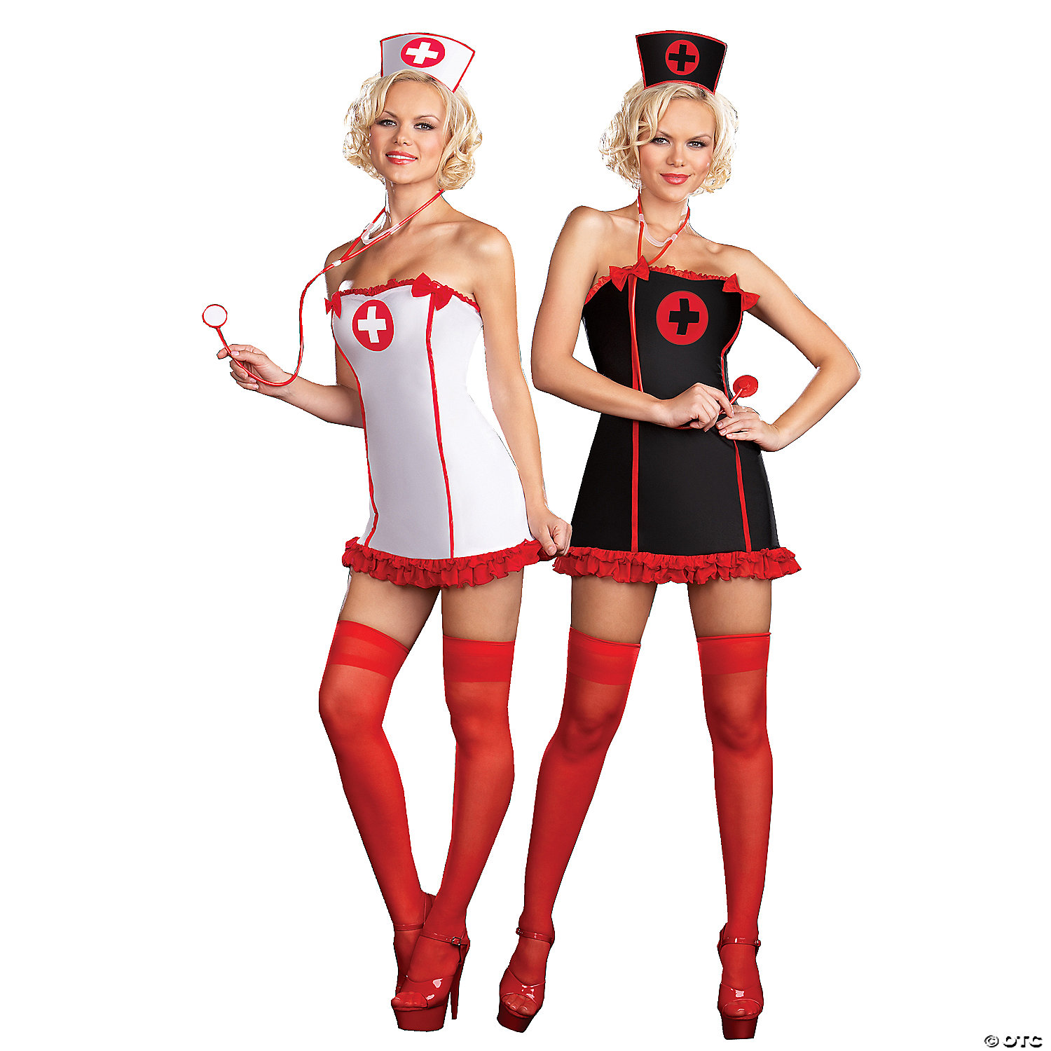 WOMEN'S NURSE COSTUME-LG - HALLOWEEN