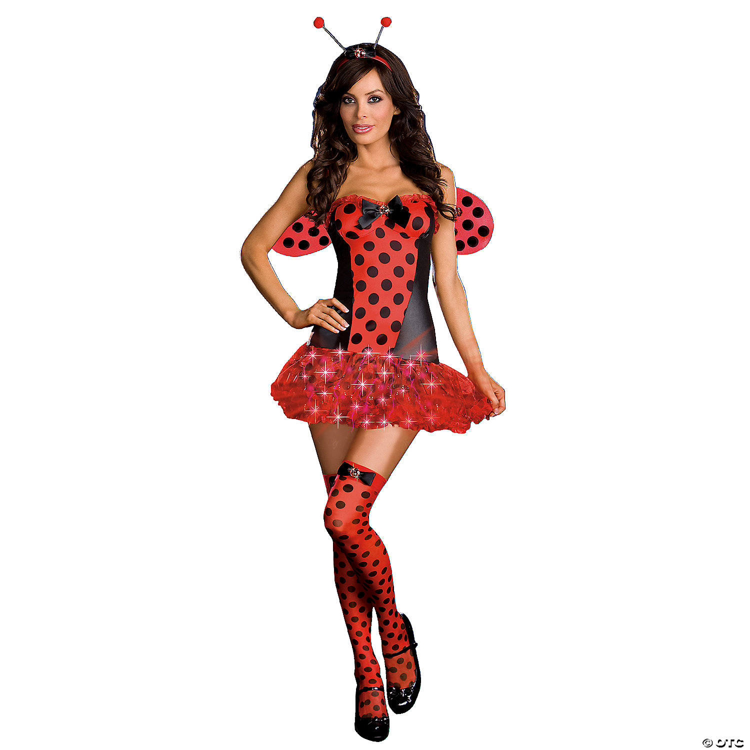 WOMEN'S LADYBUG COSTUME RL6406 - HALLOWEEN