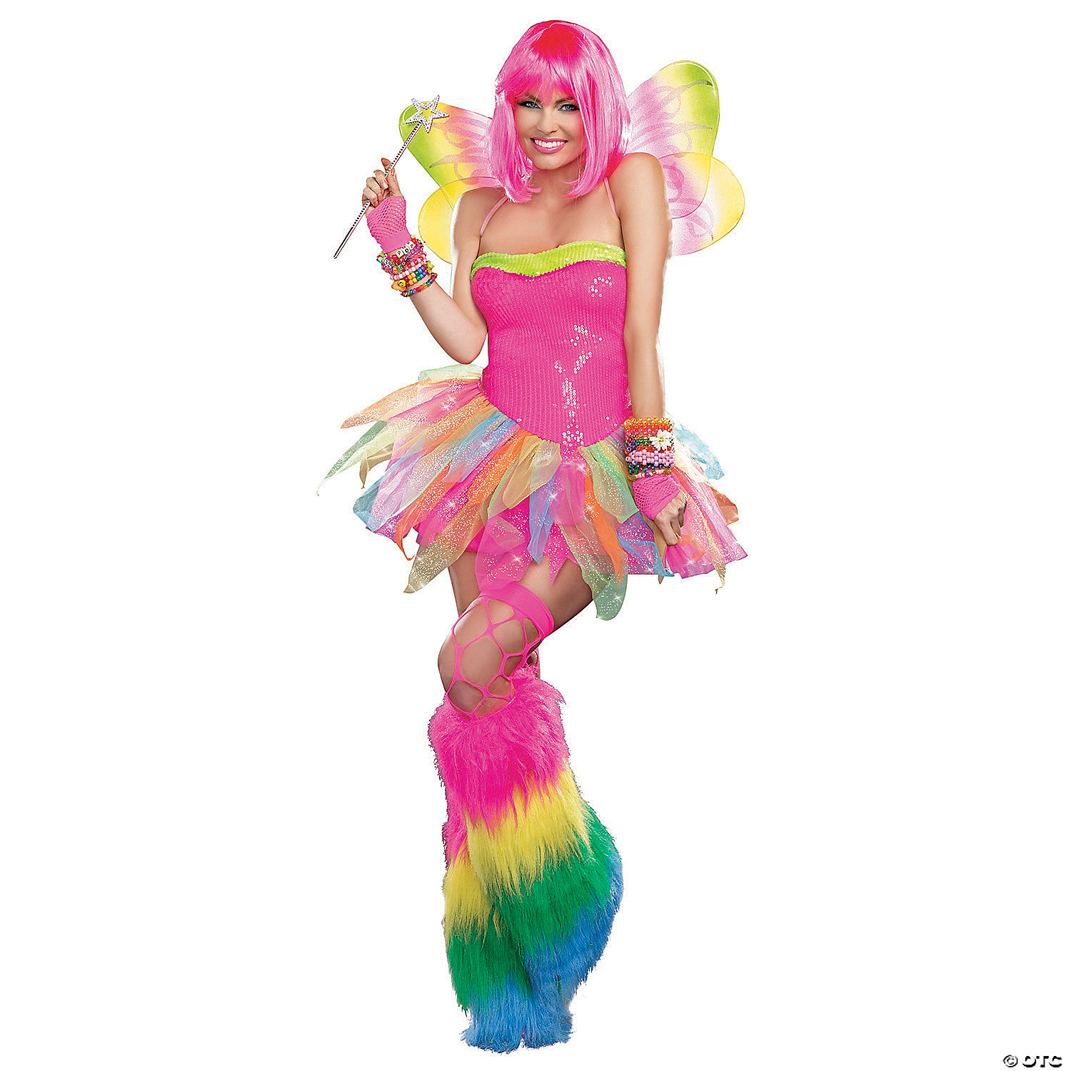 RAINBOW FAIRY ADULT LARGE - HALLOWEEN