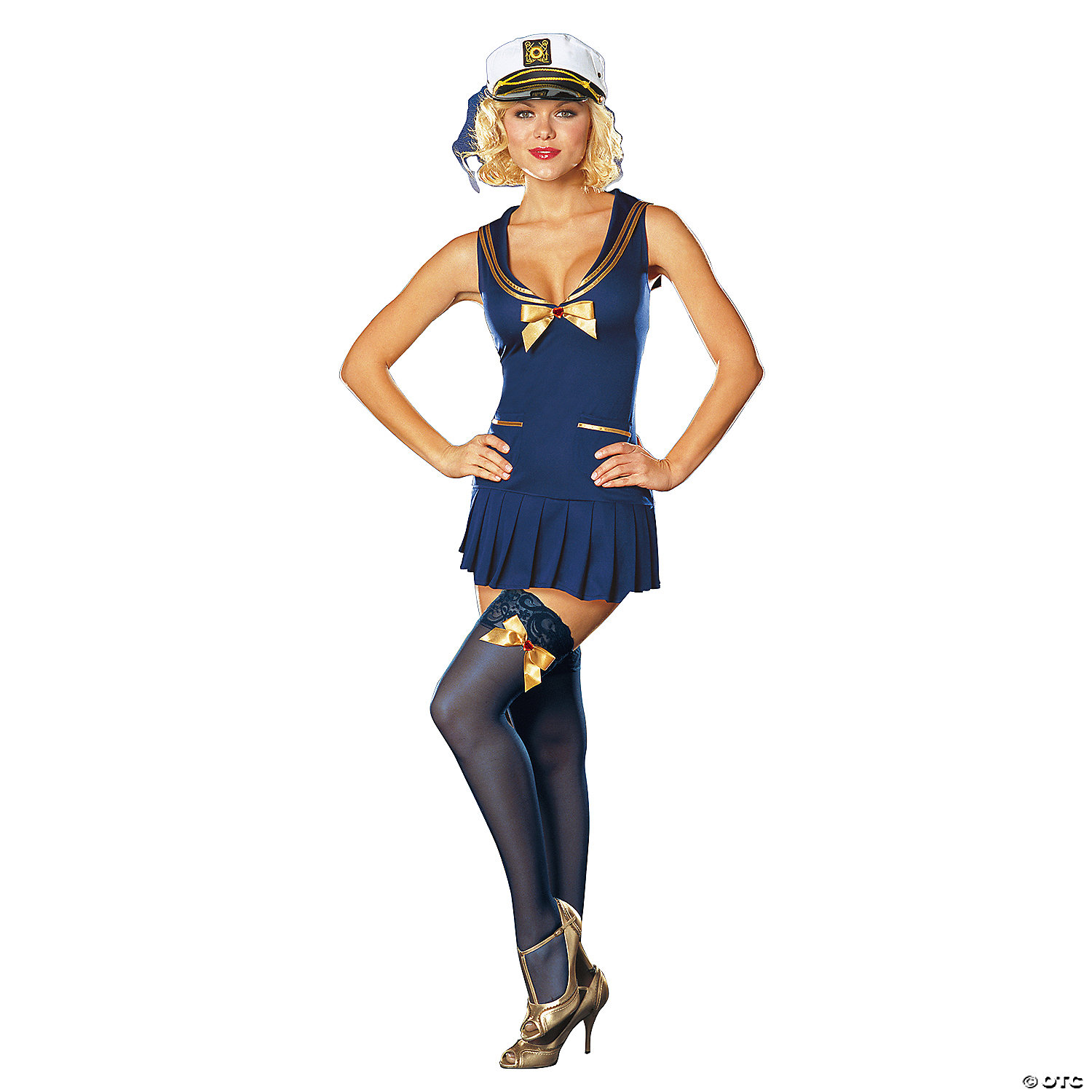 WOMEN'S SEASIDE PINUP COSTUME - HALLOWEEN