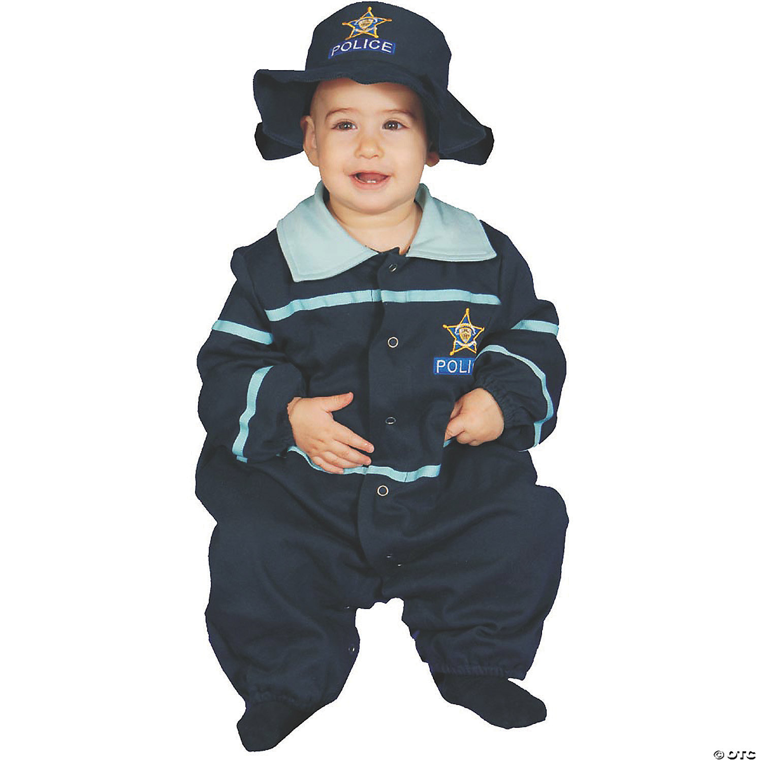BABY POLICE OFFICER BUNTING - HALLOWEEN