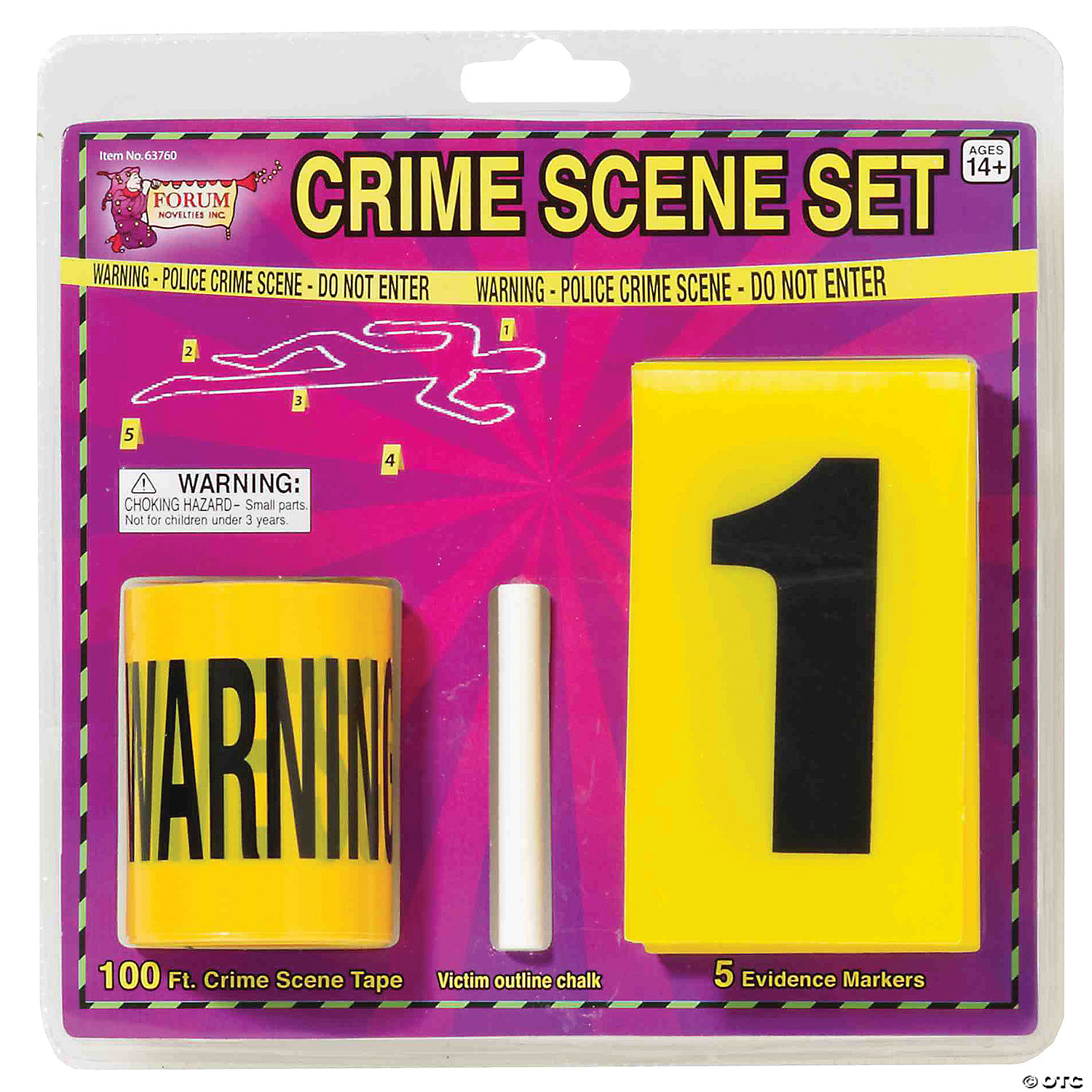 CRIME SCENE SET - HALLOWEEN