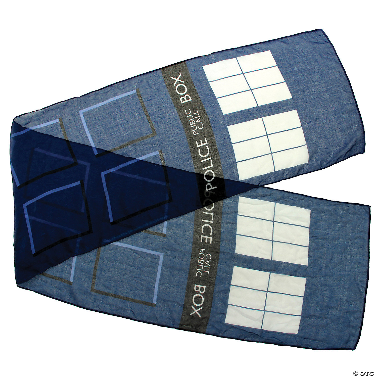 DOCTOR WHO TARDIS SCARF EL444336 - HALLOWEEN