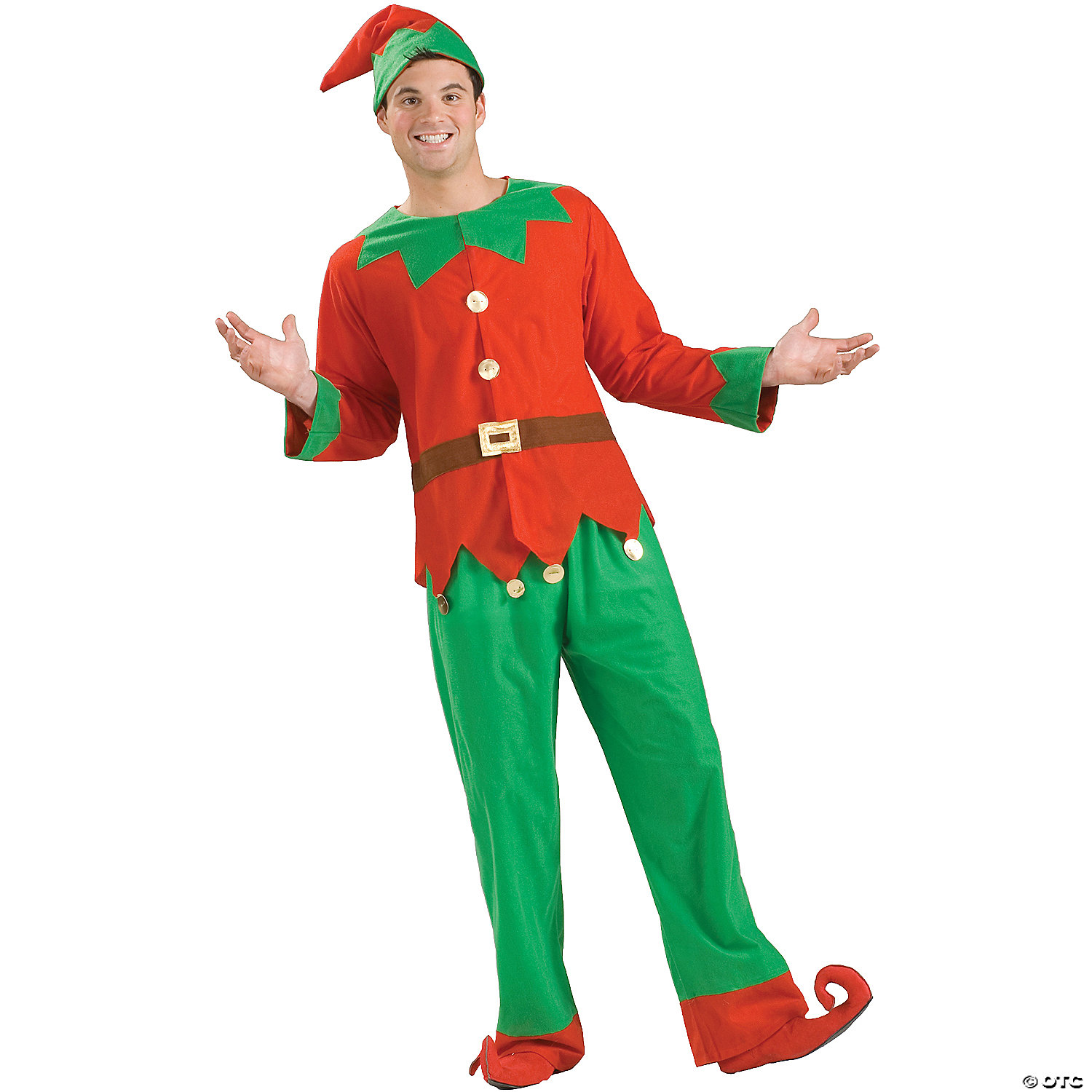 MEN'S ELF COSTUME FM62595 - CHRISTMAS