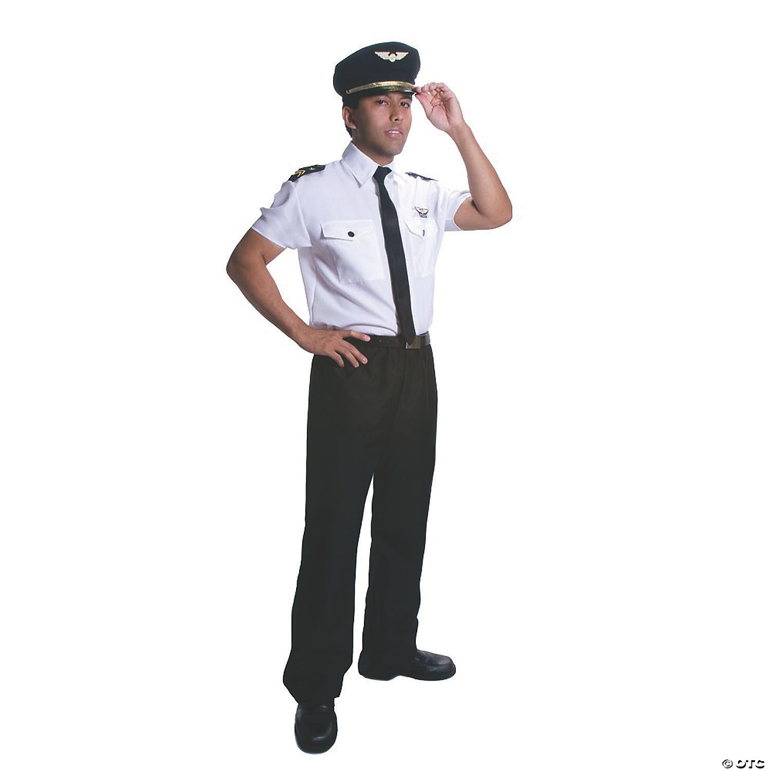 ADULT PILOT COSTUME LARGE - HALLOWEEN