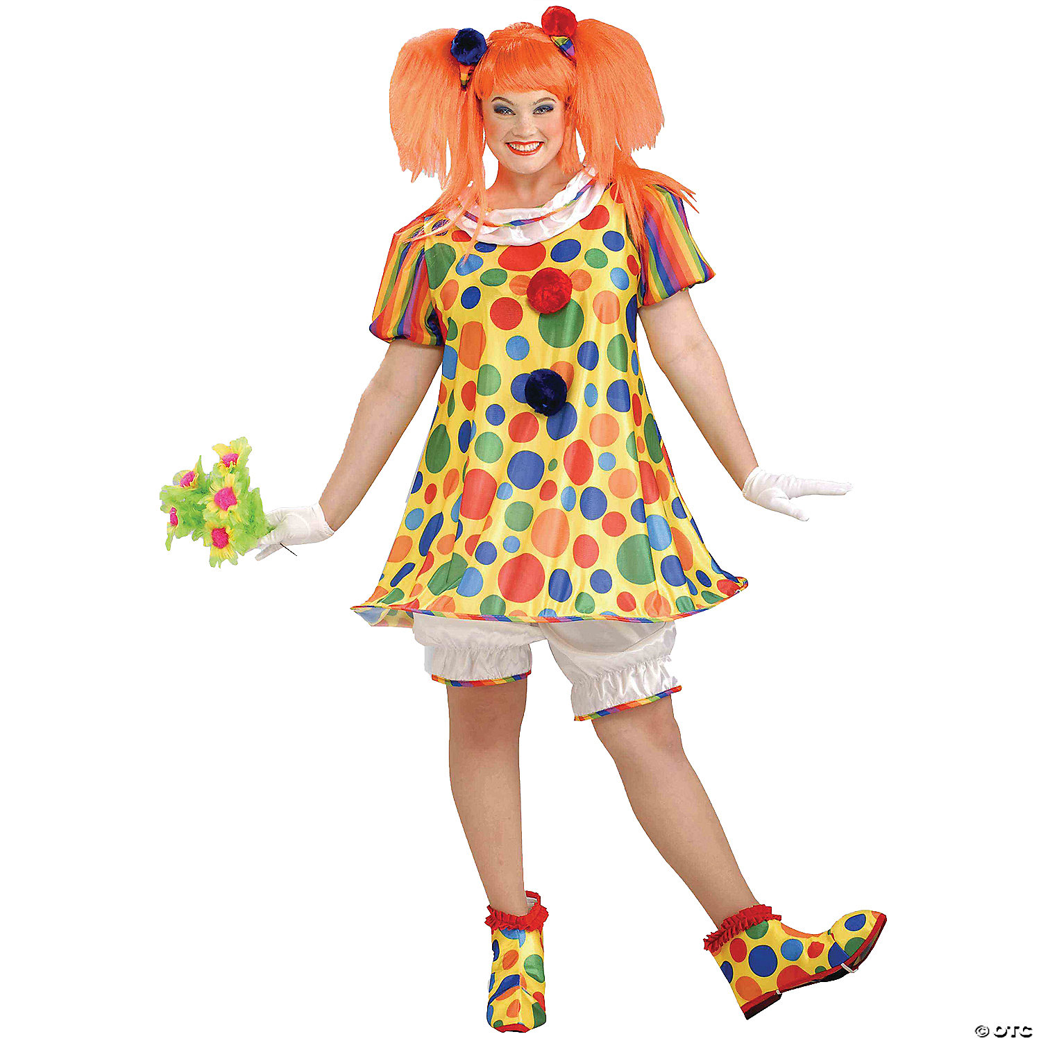 WOMEN'S GIGGLES THE CLOWN COSTUME - HALLOWEEN