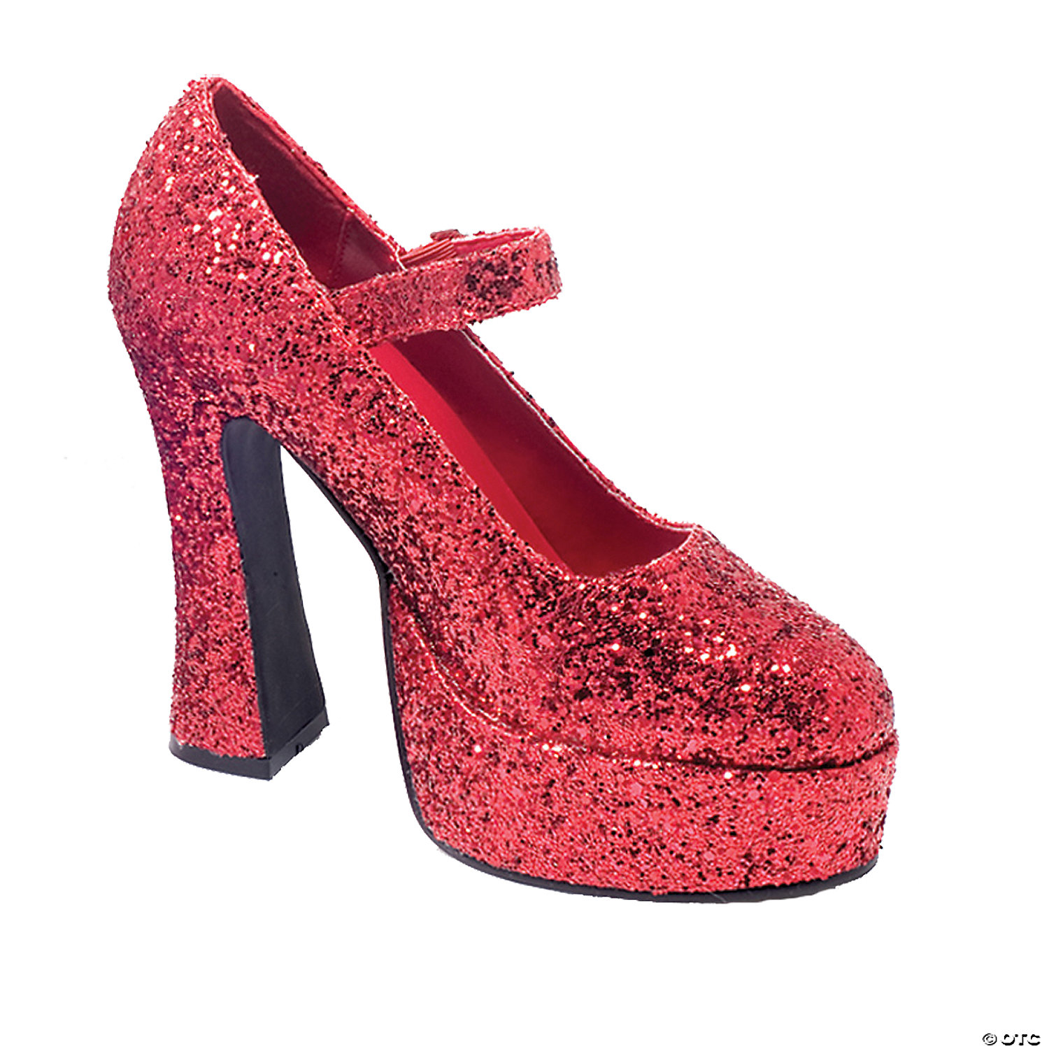 PLATFORM SHOES-RED SIZE 10 - HALLOWEEN