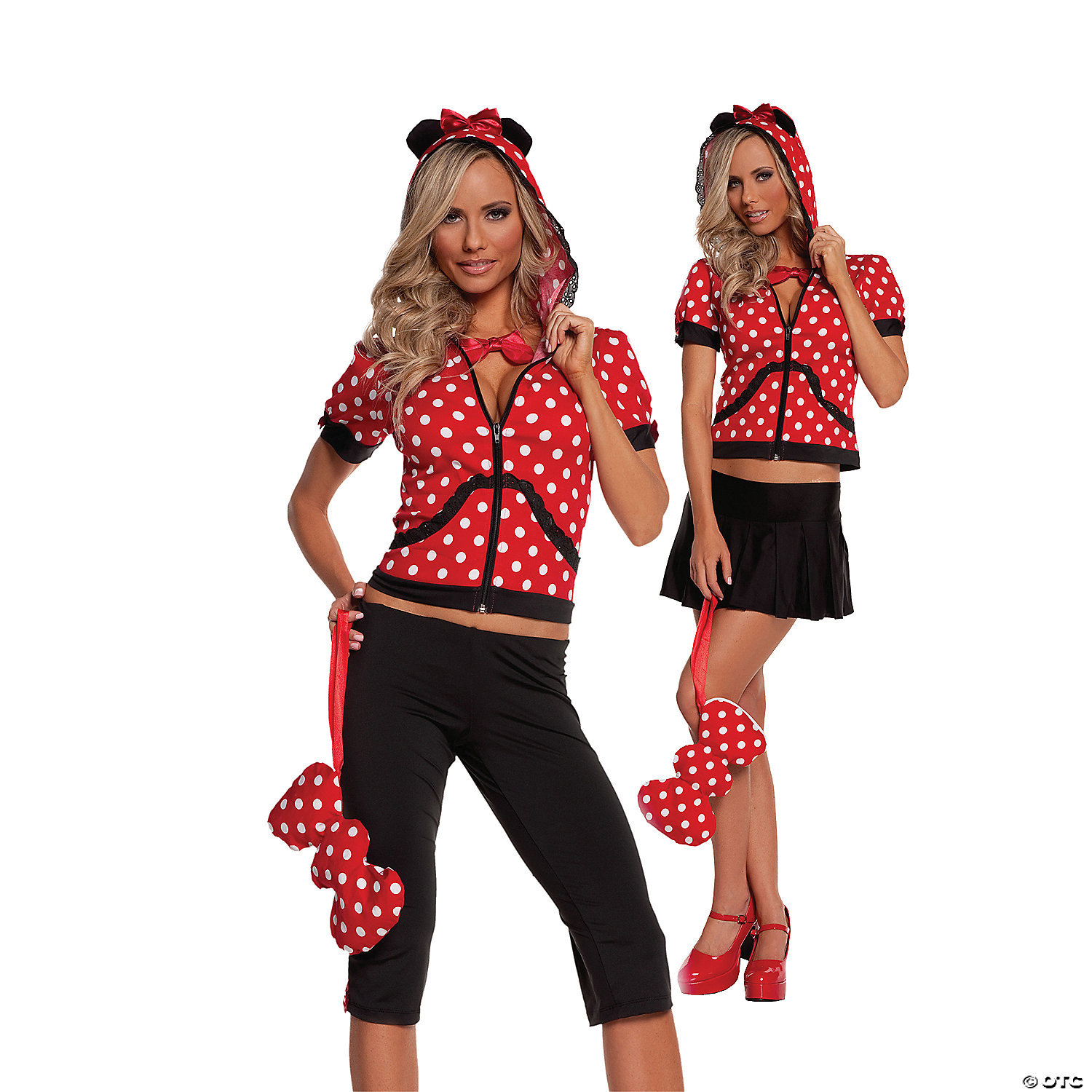 WMN'S MISSE MOUSE-MD - HALLOWEEN