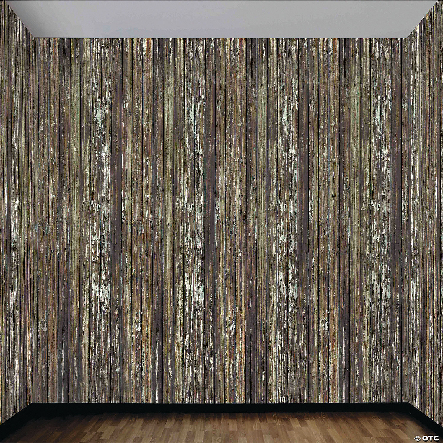 WOOD WALL ROLL 20' X 4' - HALLOWEEN