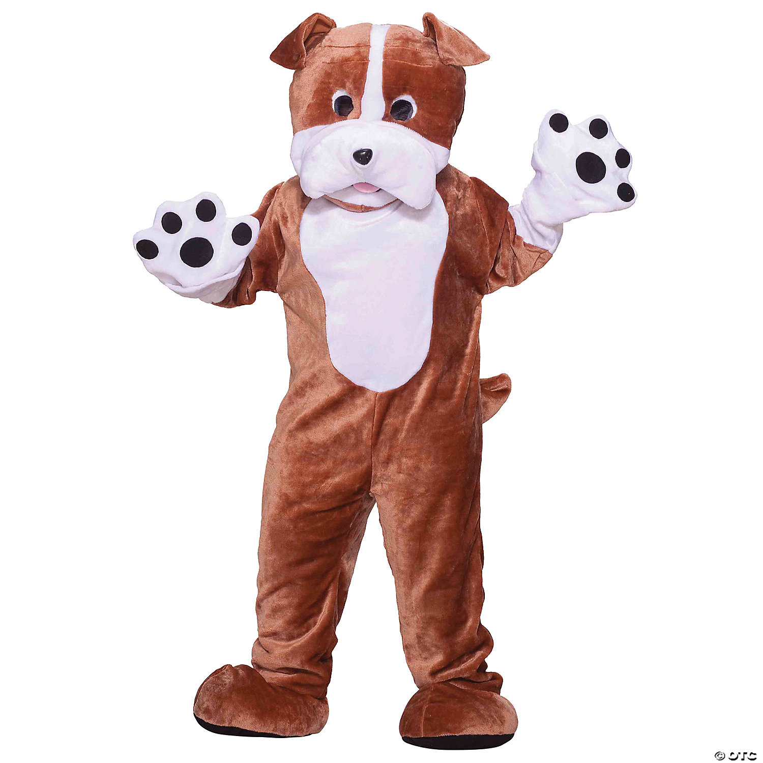 ADULT BULL DOG MASCOT - HALLOWEEN