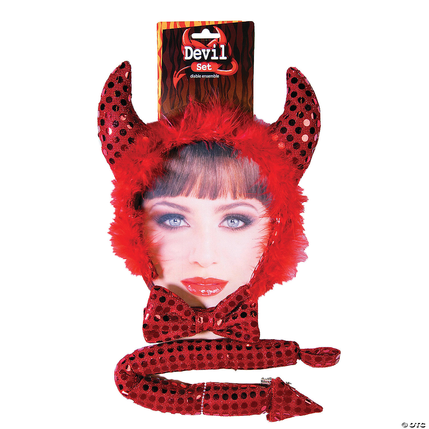 ADULT DEVIL ACCESSORY KIT - HALLOWEEN