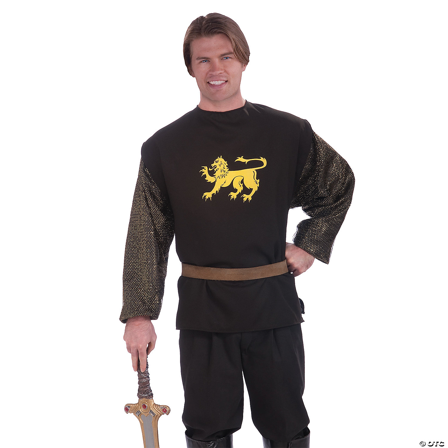 ADULT MEDIEVAL CHAIN MAIL SHIRT - HALLOWEEN