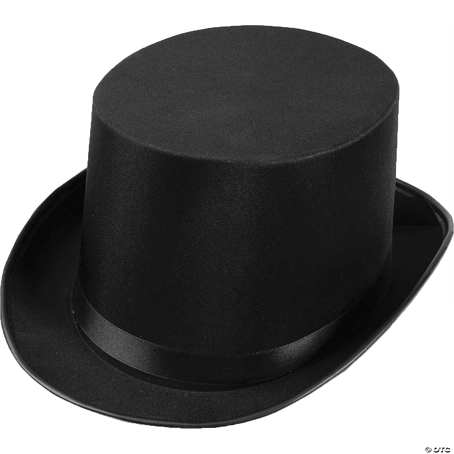 ADULT SATIN TOP HAT - NEW YEAR'S