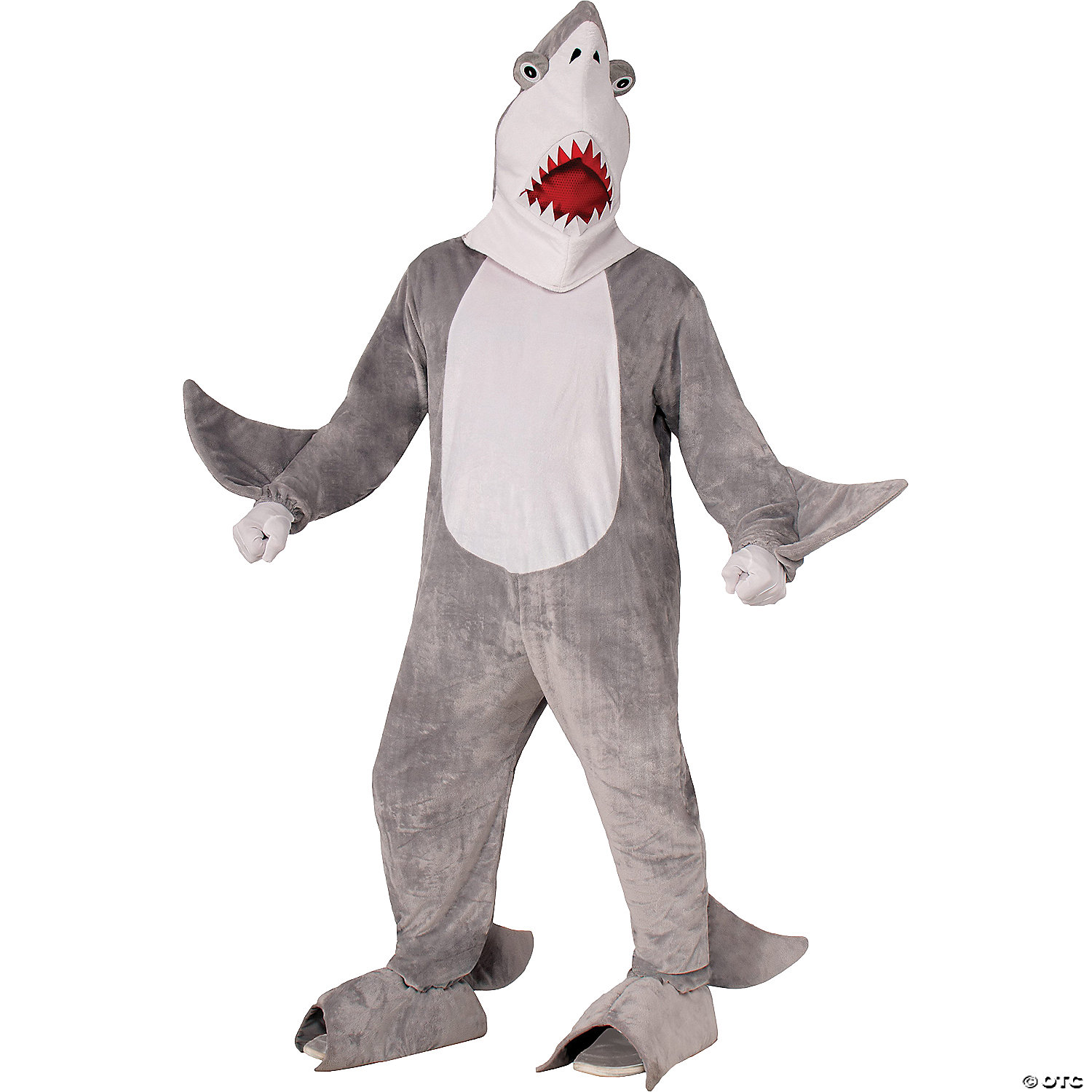 ADULT SHARK CHOMPER MASCOT - HALLOWEEN