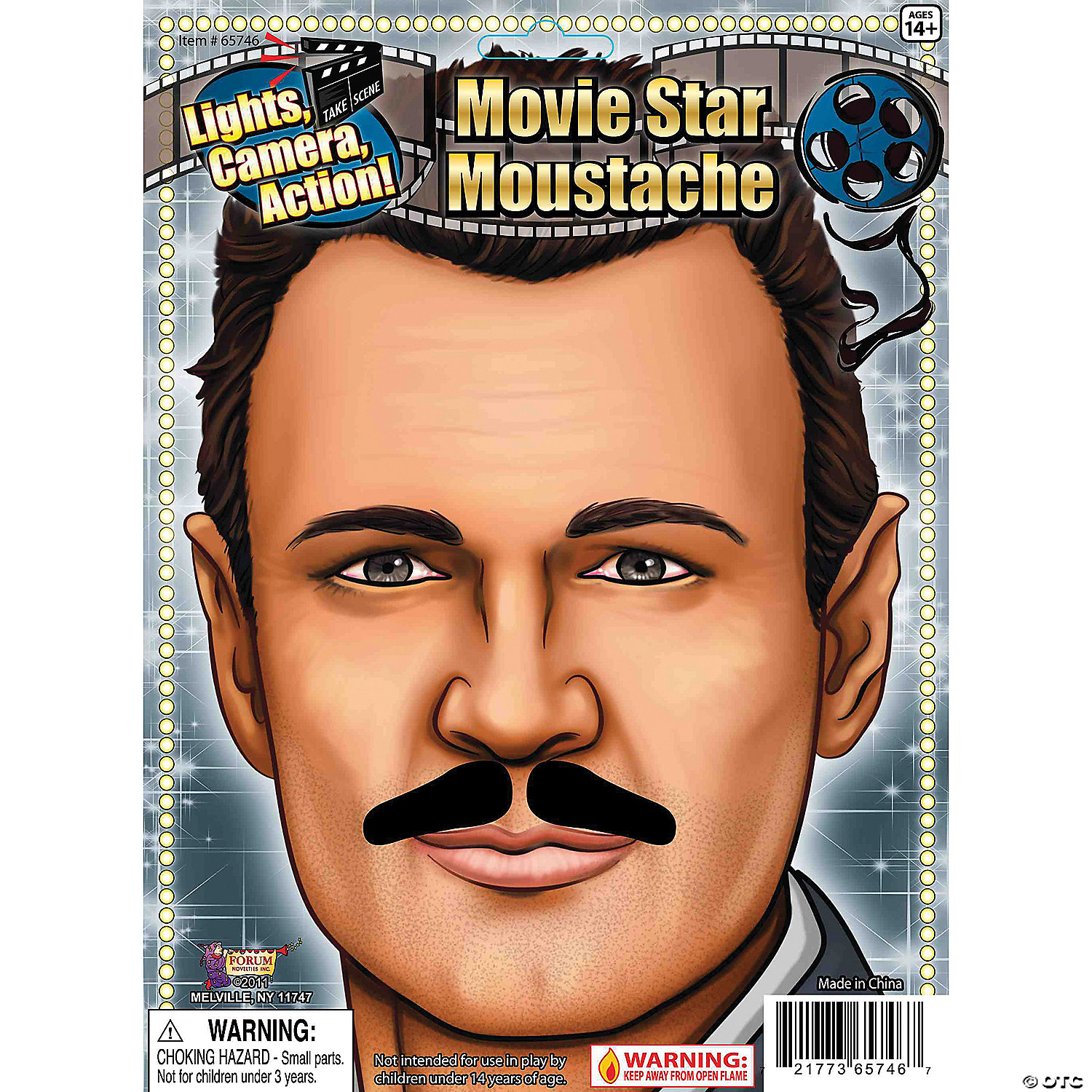 CLASSIC HOLLYWOOD MUSTACHE - HALLOWEEN