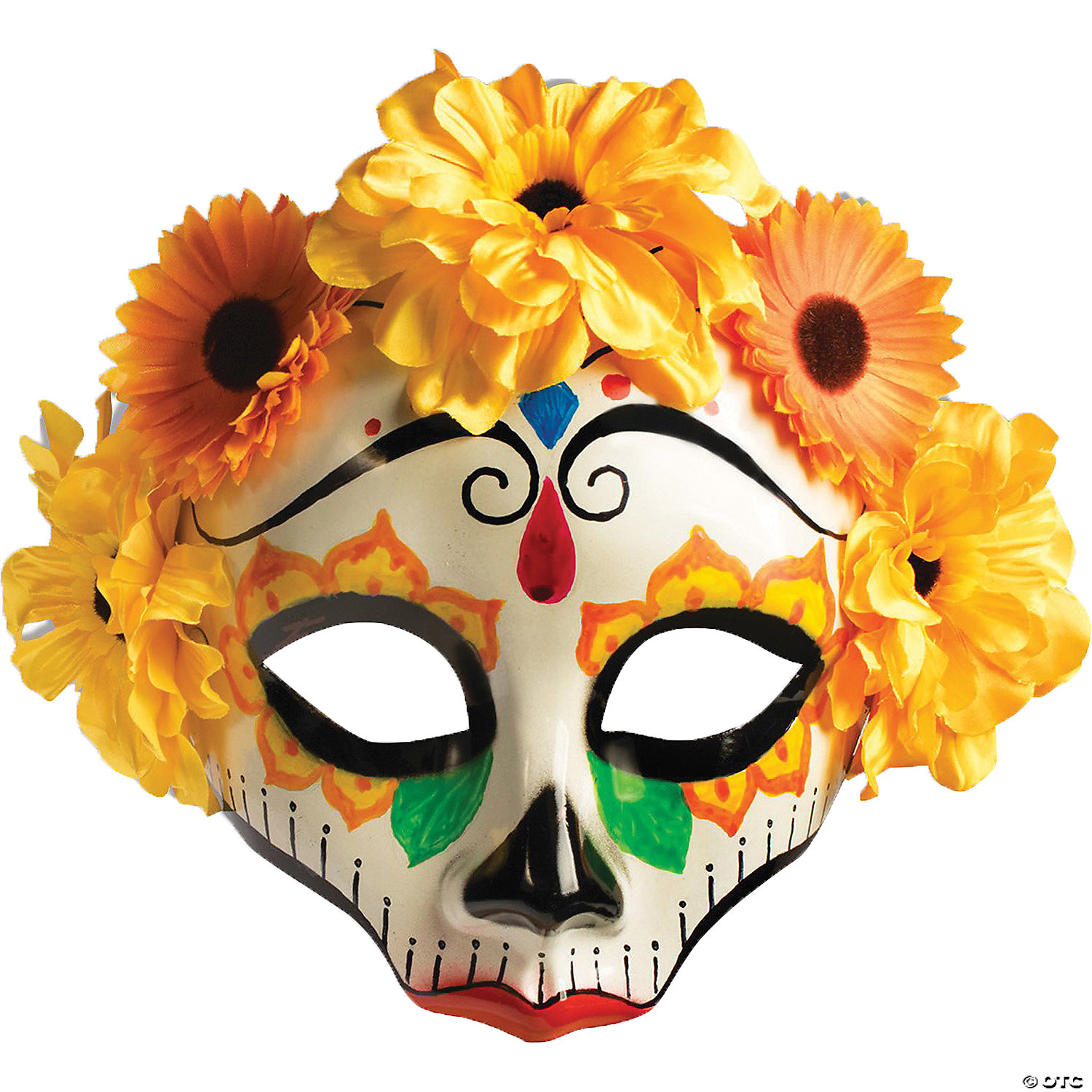 DAY OF THE DEAD MASK FM74716 - HALLOWEEN