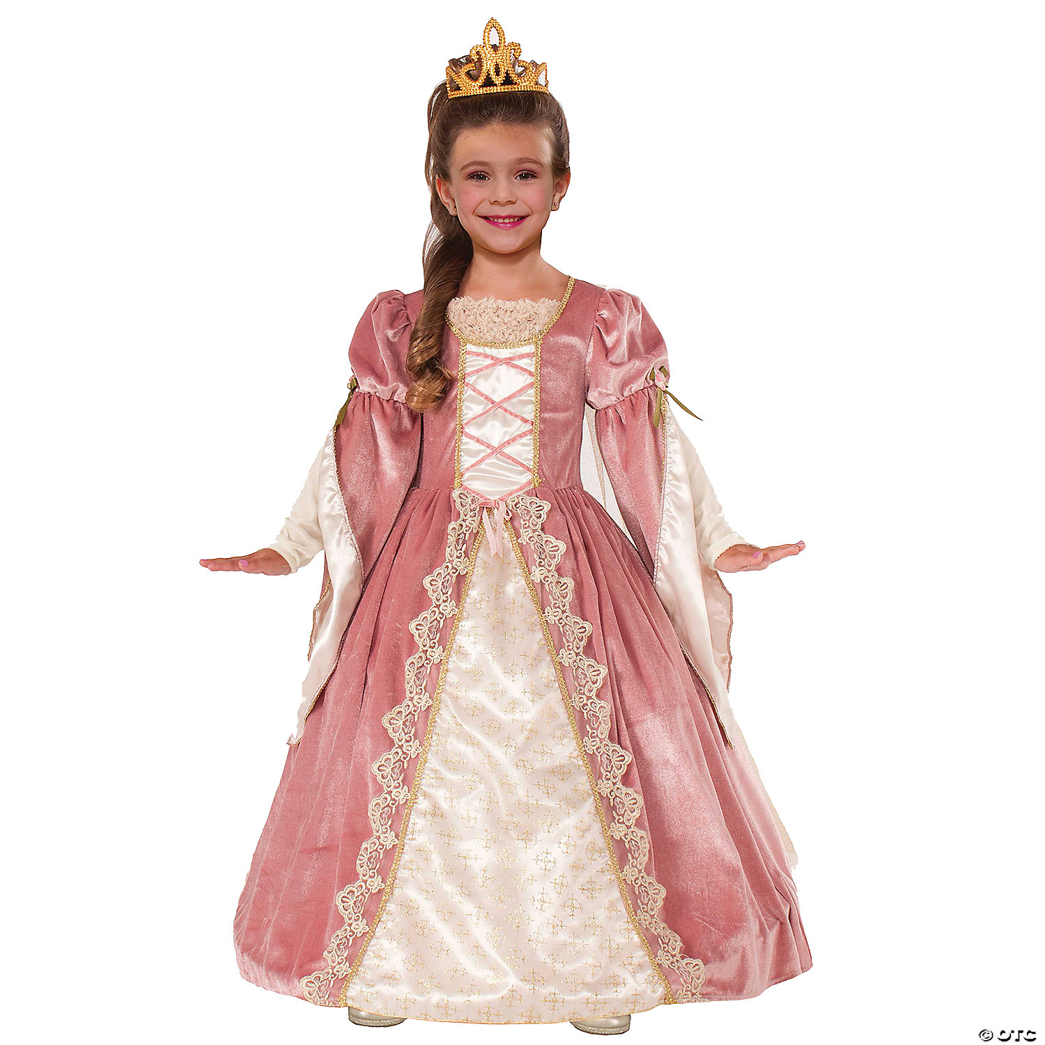 GIRL'S VICTORIAN ROSE COSTUME FM72389 - HALLOWEEN